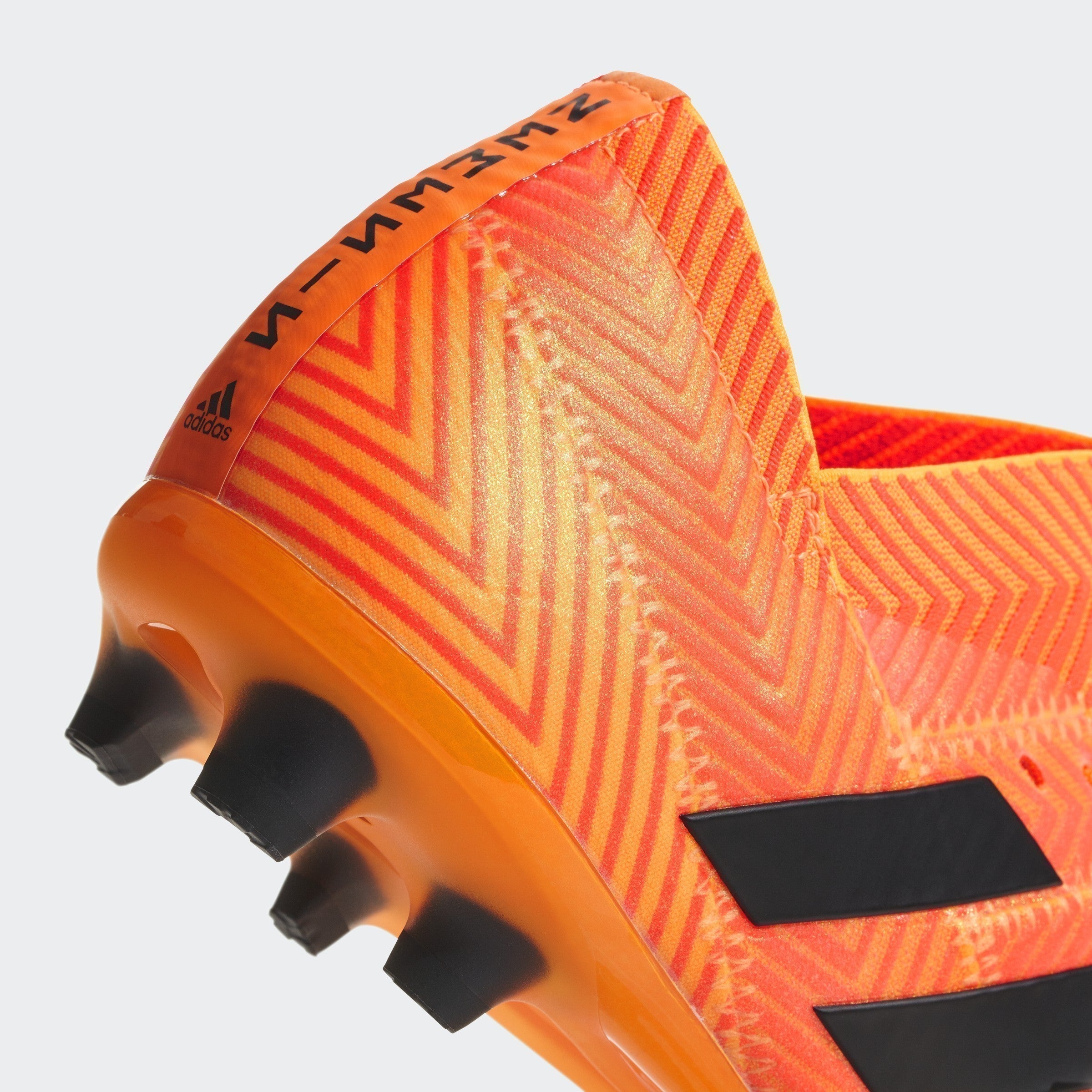 Kid's Nemeziz 18.1 FG Soccer Cleats - Zest/Core Black/Solar Red - DB2350-ADIDAS by Adidas | Available at Niky's Sports