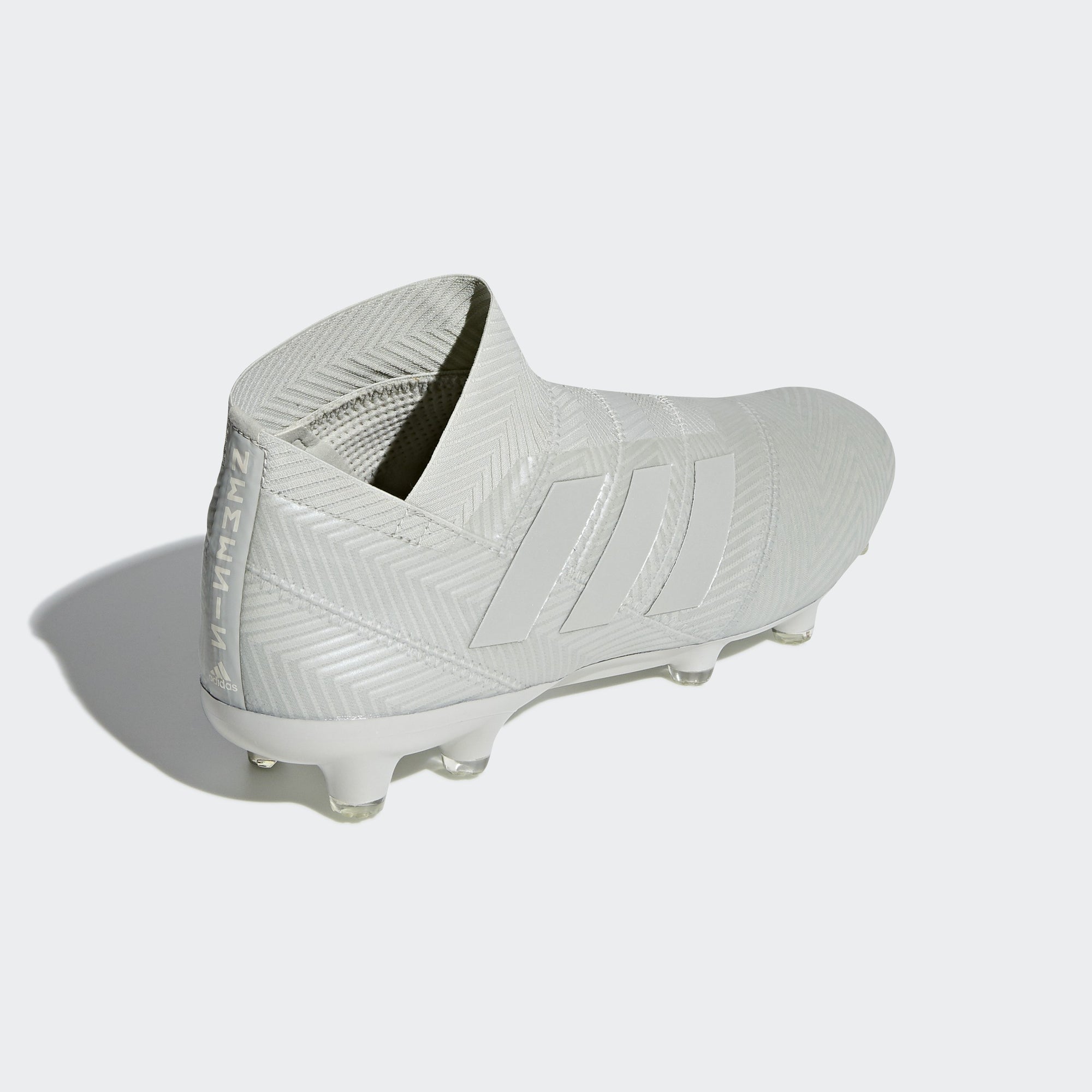 Men s Nemeziz 17 FG Soccer Cleats Ash Silver Running White