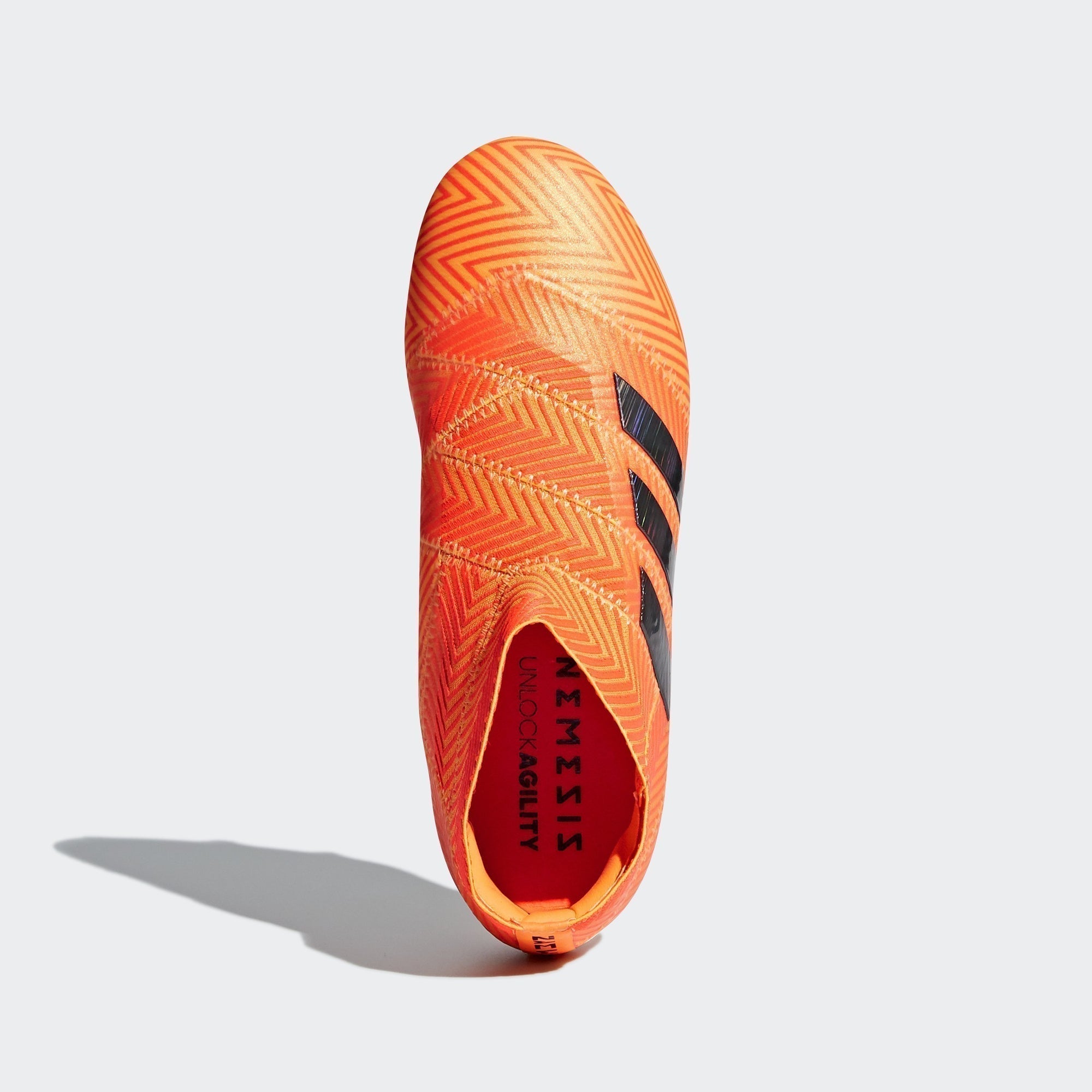 Kid's Nemeziz 18+ FG Soccer Cleats - Zest/Core Black/Solar Red - DB2347-ADIDAS by Adidas | Available at Niky's Sports