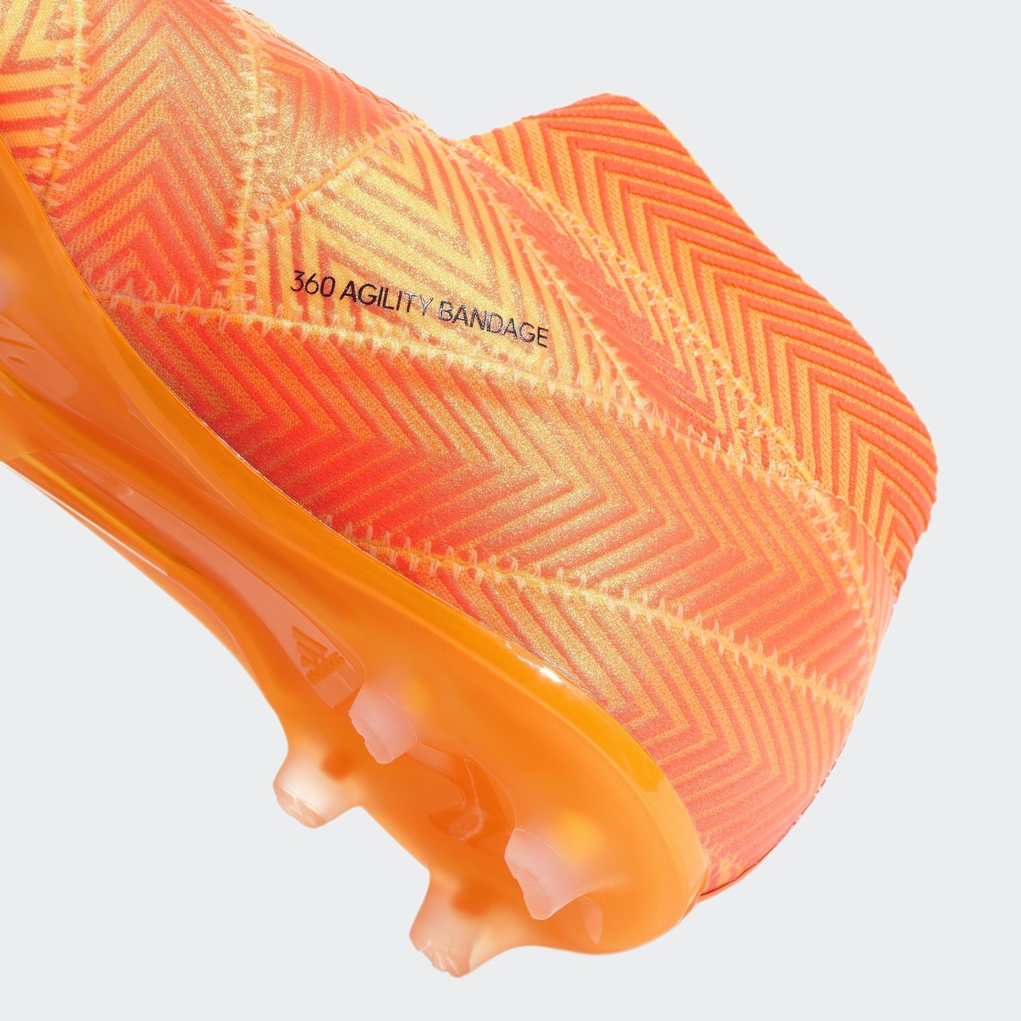 Kid's Nemeziz 18+ FG Soccer Cleats - Zest/Core Black/Solar Red - DB2347-ADIDAS by Adidas | Available at Niky's Sports