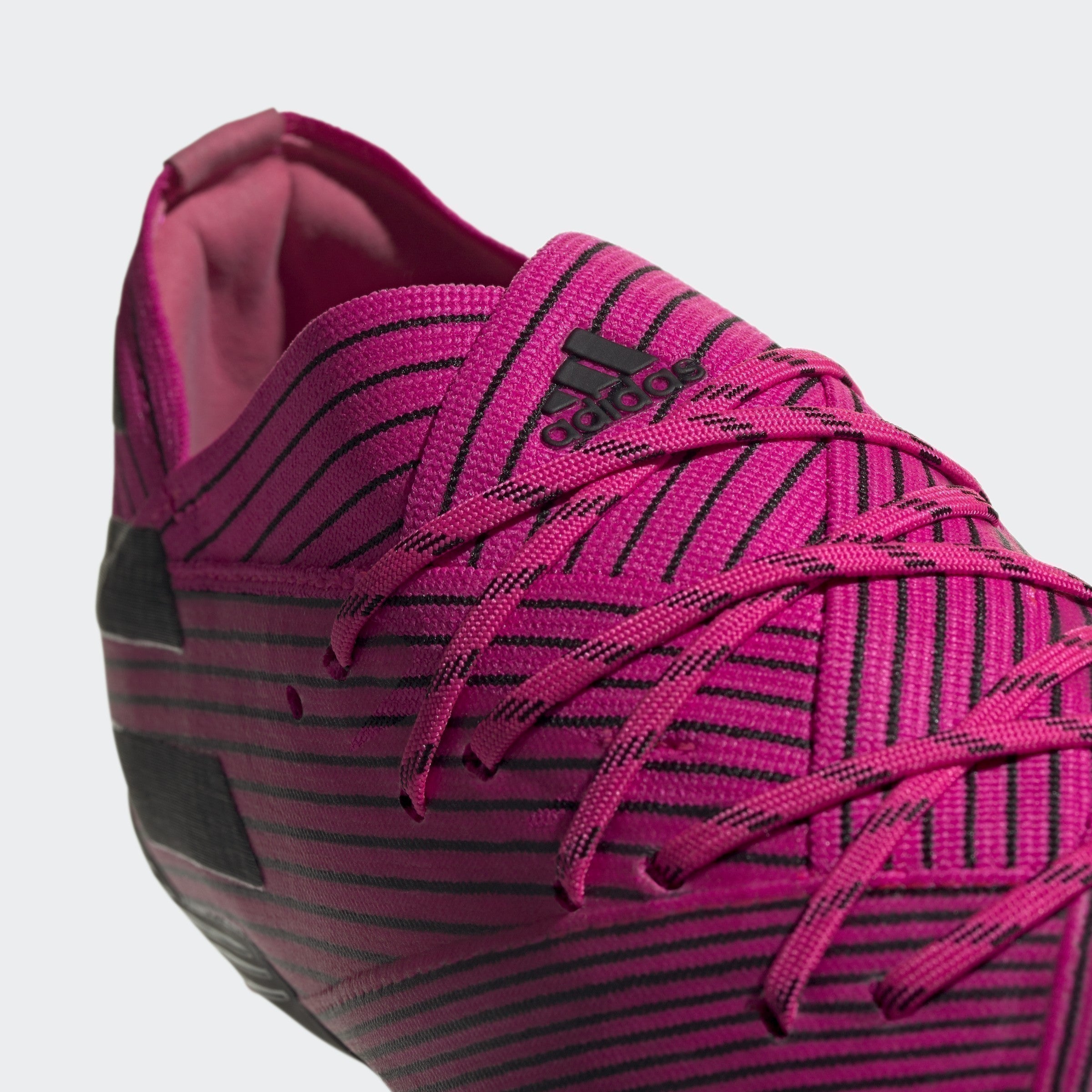 Nemeziz 19.1 FG Kid's Cleats - Shock Pink/Core Black - F99956-ADIDAS by Adidas | Available at Niky's Sports