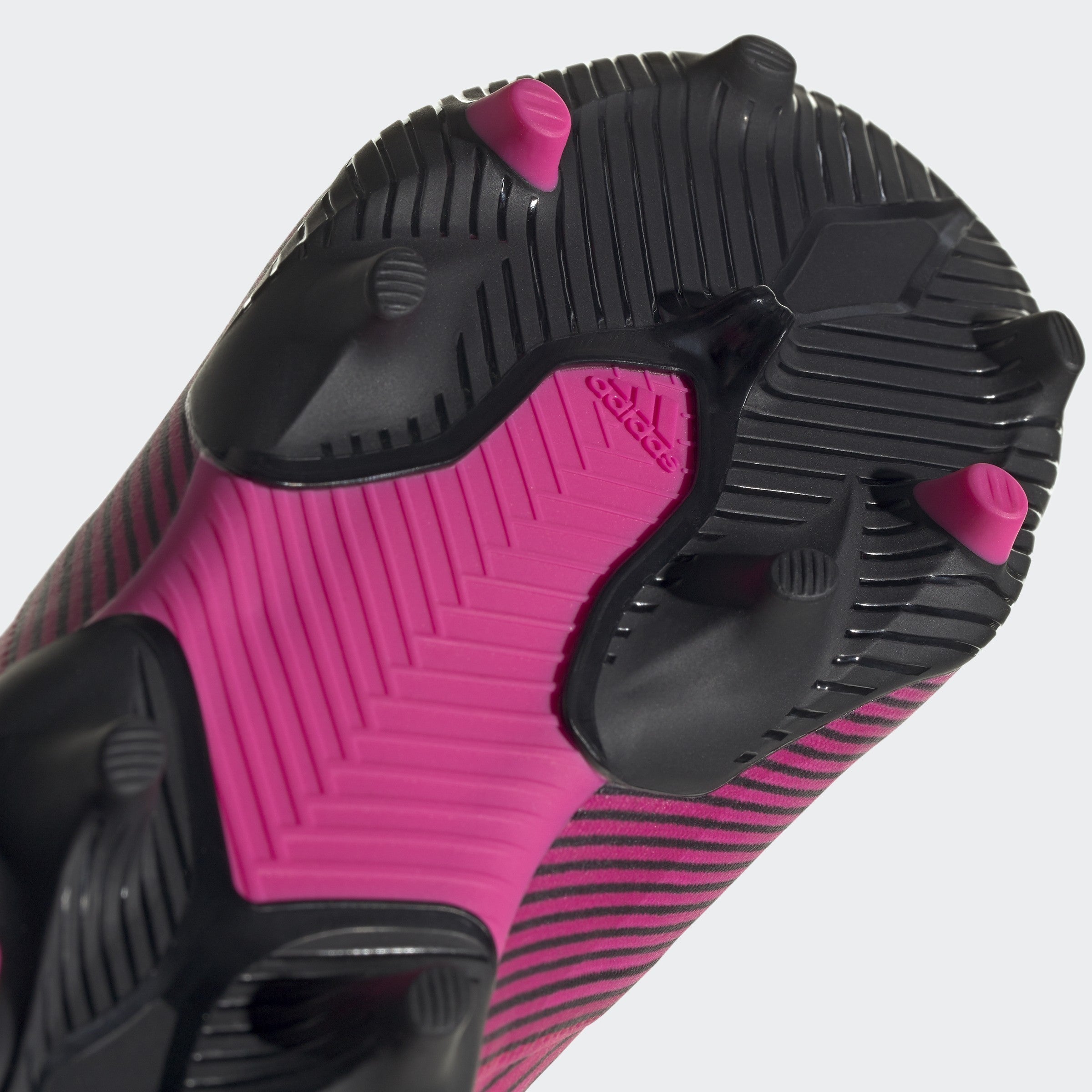 Nemeziz 19.1 FG Kid's Cleats - Shock Pink/Core Black - F99956-ADIDAS by Adidas | Available at Niky's Sports