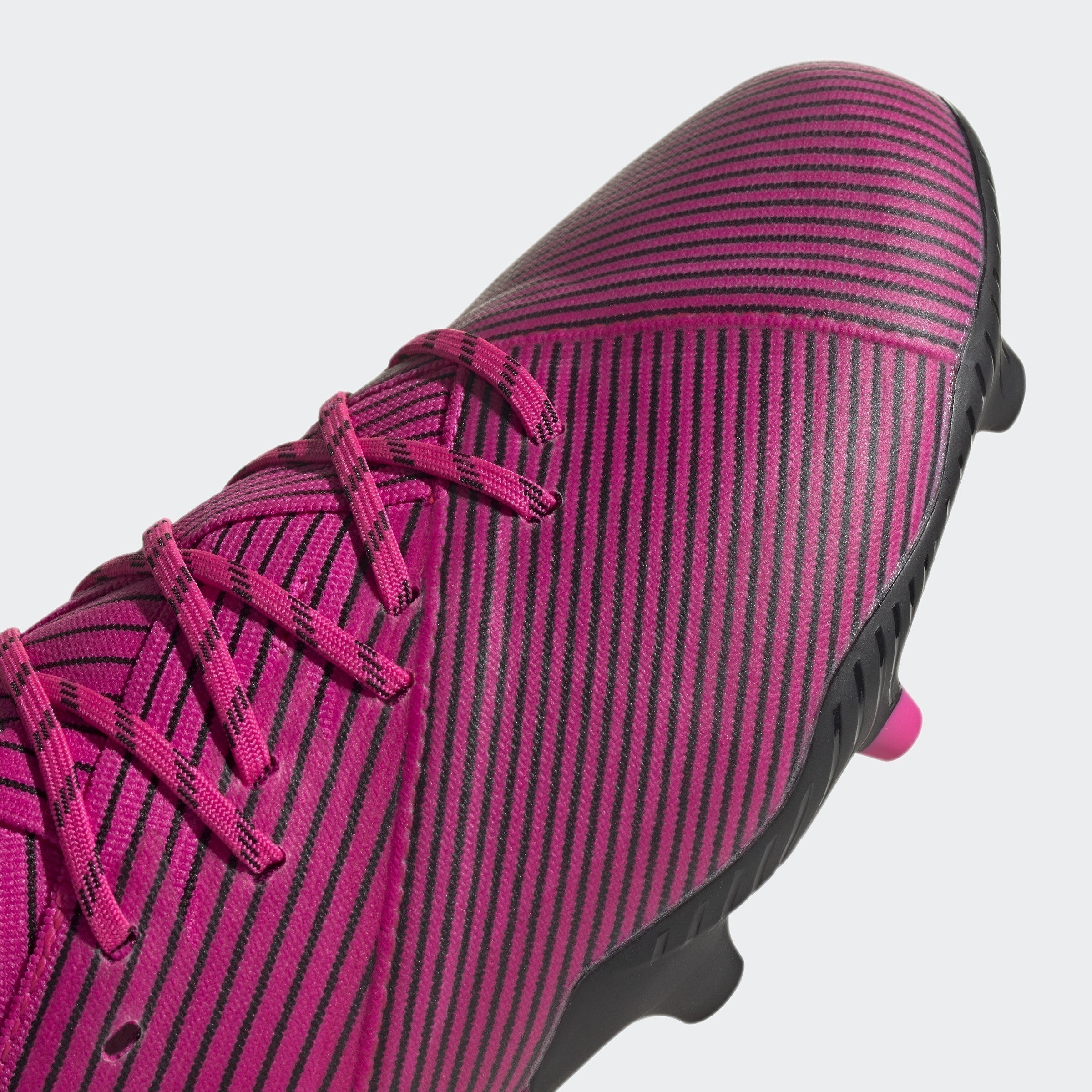 Nemeziz 19.1 FG Kid's Cleats - Shock Pink/Core Black - F99956-ADIDAS by Adidas | Available at Niky's Sports