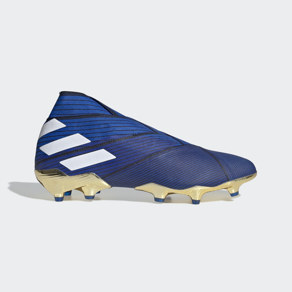 Men's Nemeziz 19+ FG Cleats - Football Blue/White/Core Black - F34406-ADIDAS by Adidas | Available at Niky's Sports