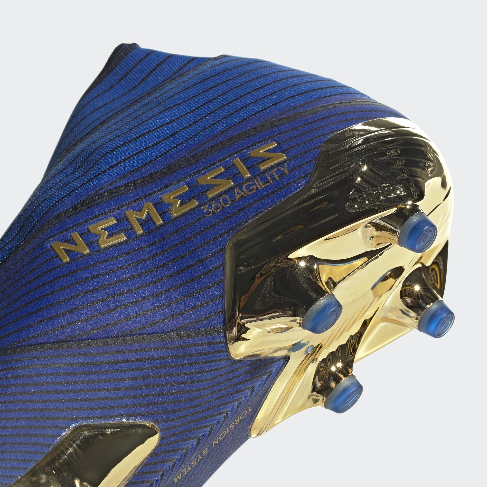 Men's Nemeziz 19+ FG Cleats - Football Blue/White/Core Black - F34406-ADIDAS by Adidas | Available at Niky's Sports