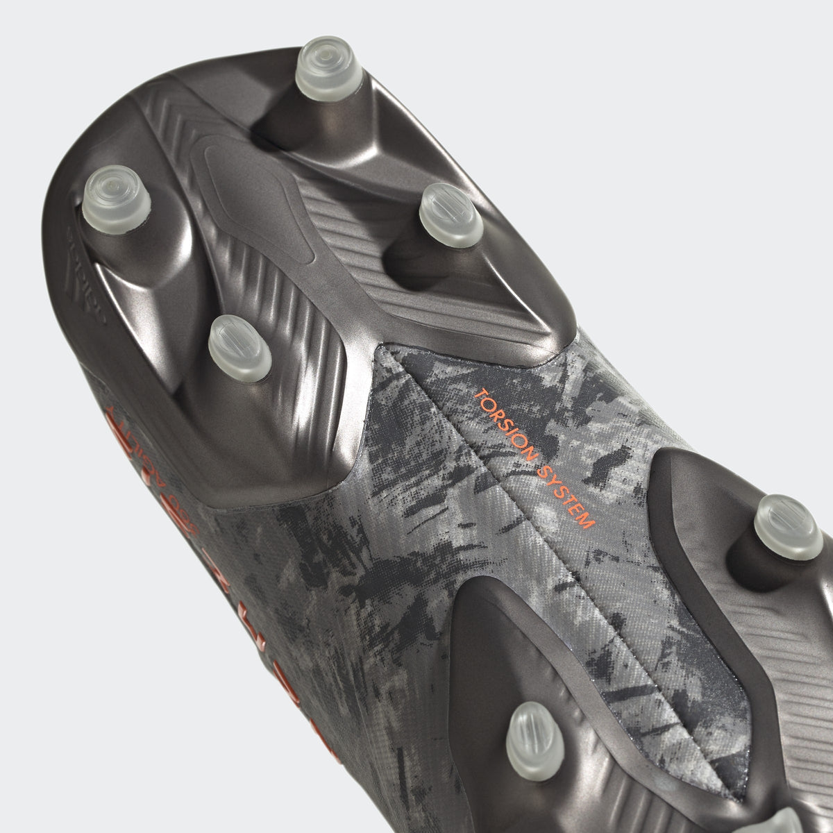 Nemeziz 19+ FG Cleats- Grey Two / Solar Orange / Chalk White - EF8280-ADIDAS by Adidas | Available at Niky's Sports