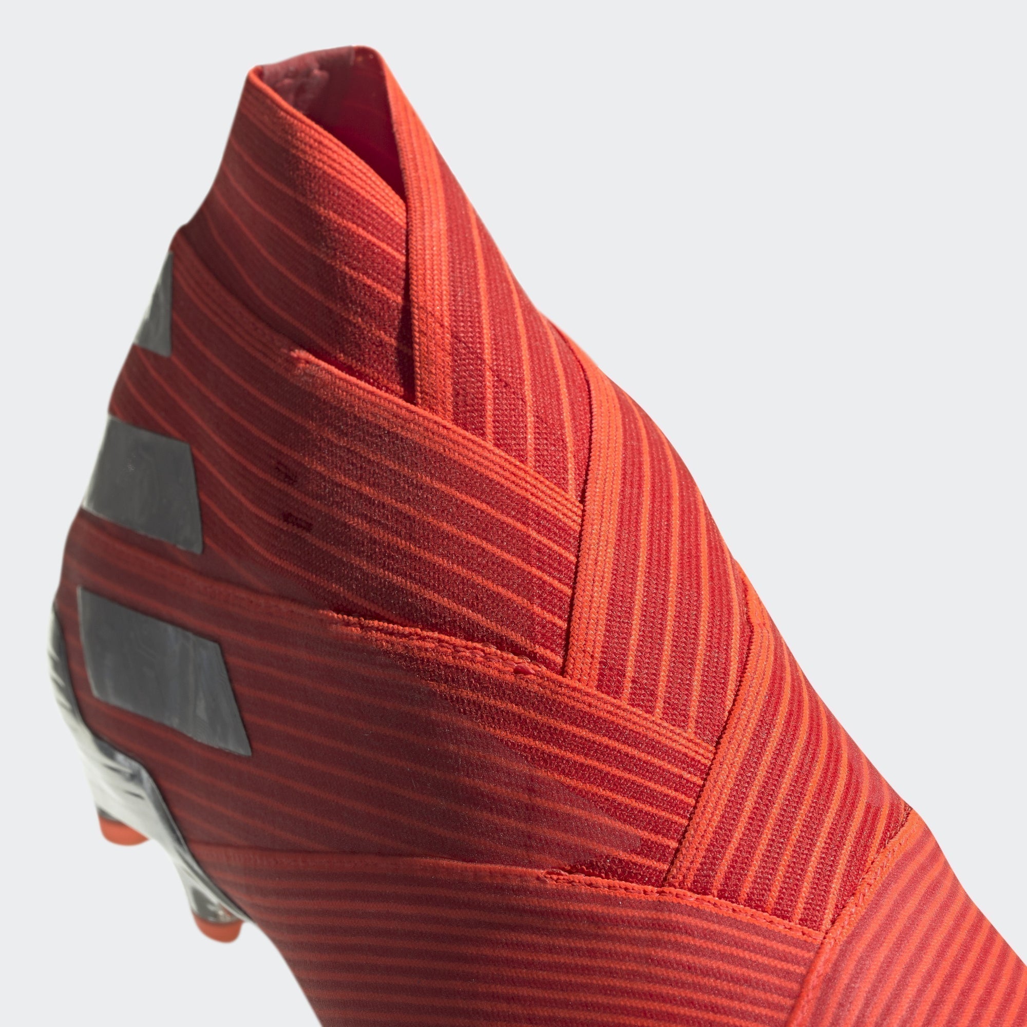Nemeziz 19+ FG Men's Cleats - Active Red/Silver Metallic/Solar Red