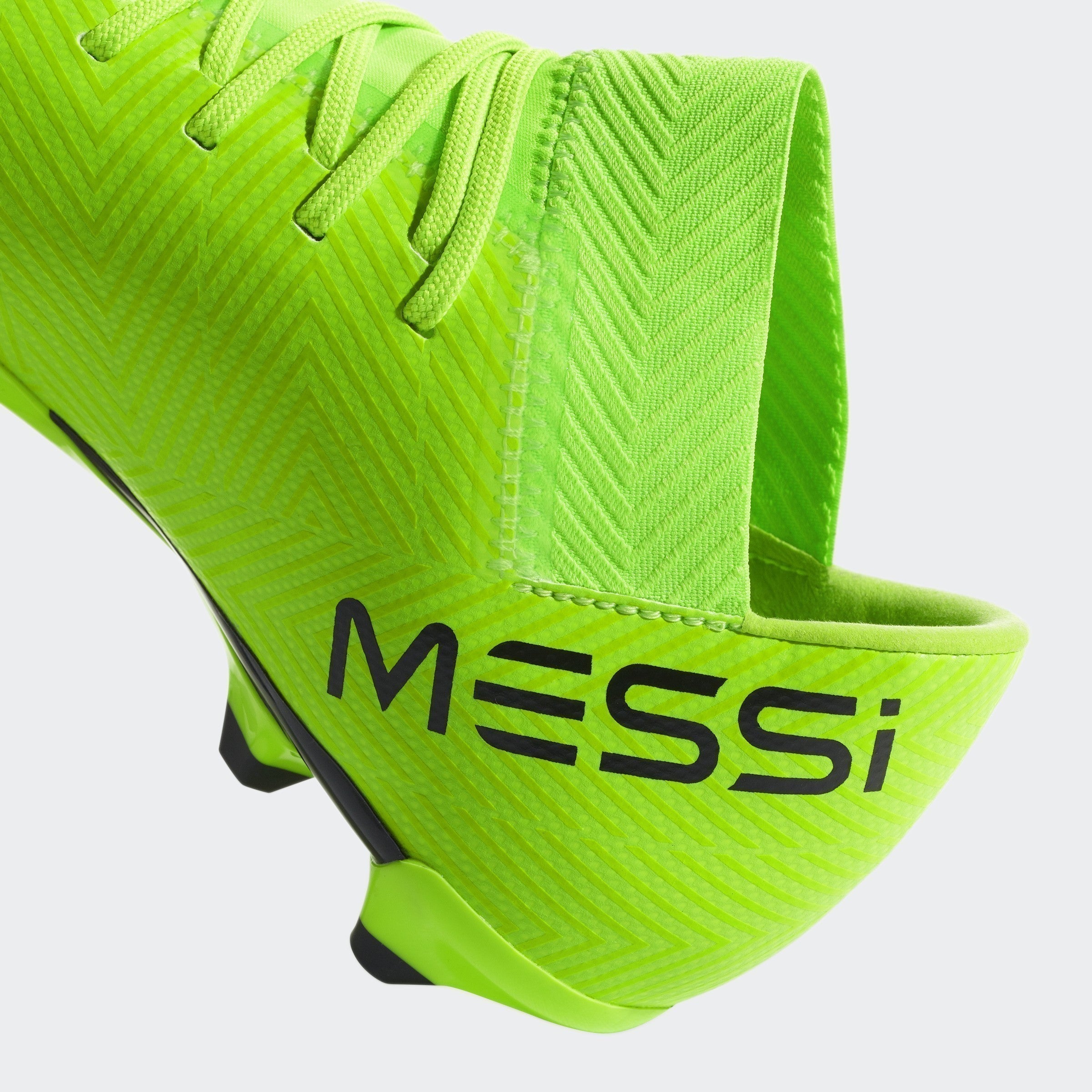 Kid's Nemeziz Messi 18.3 FG Soccer Cleats - Solar Green/Black/Green - DB2367-ADIDAS by Adidas | Available at Niky's Sports