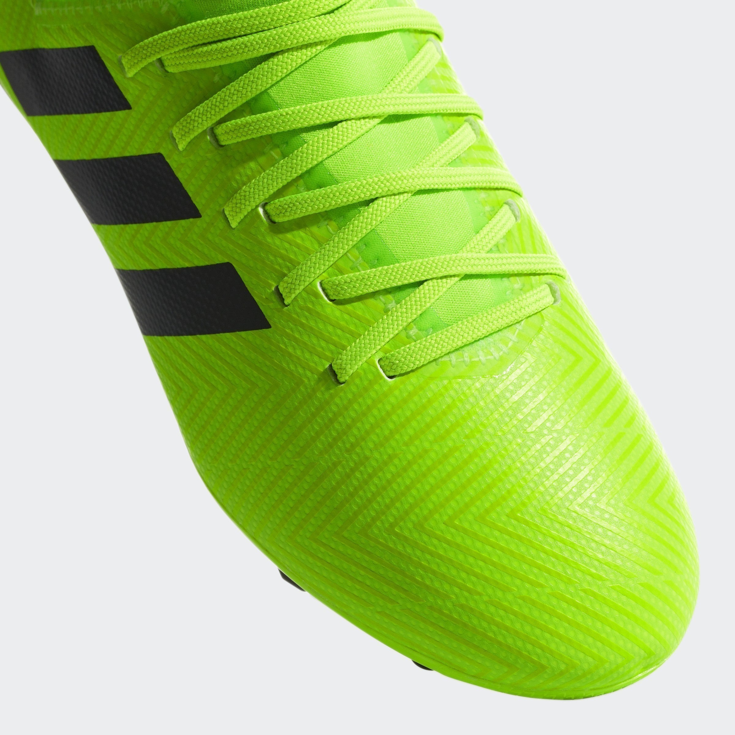 Kid's Nemeziz Messi 18.3 FG Soccer Cleats - Solar Green/Black/Green - DB2367-ADIDAS by Adidas | Available at Niky's Sports