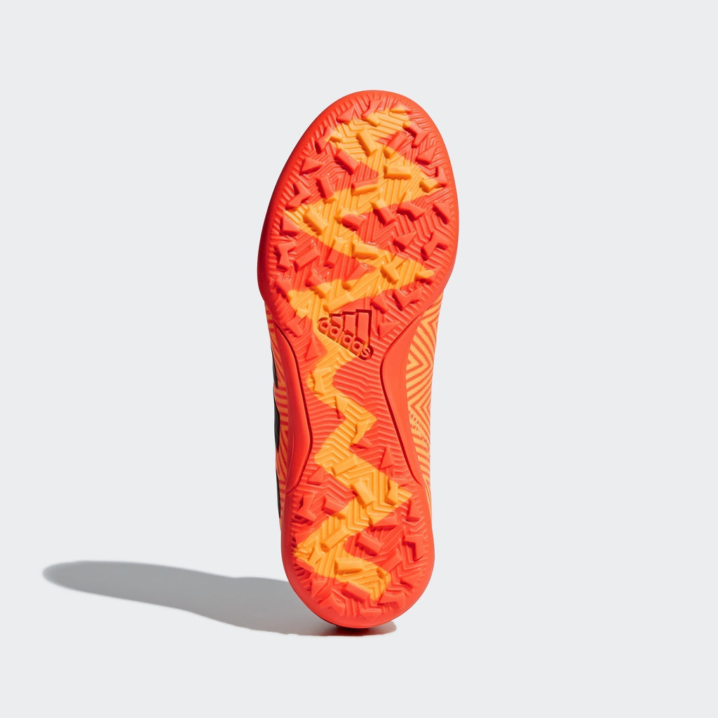 Kid's Nemeziz Tango 18.3 IN Shoes - Zest/Black/Solar Red