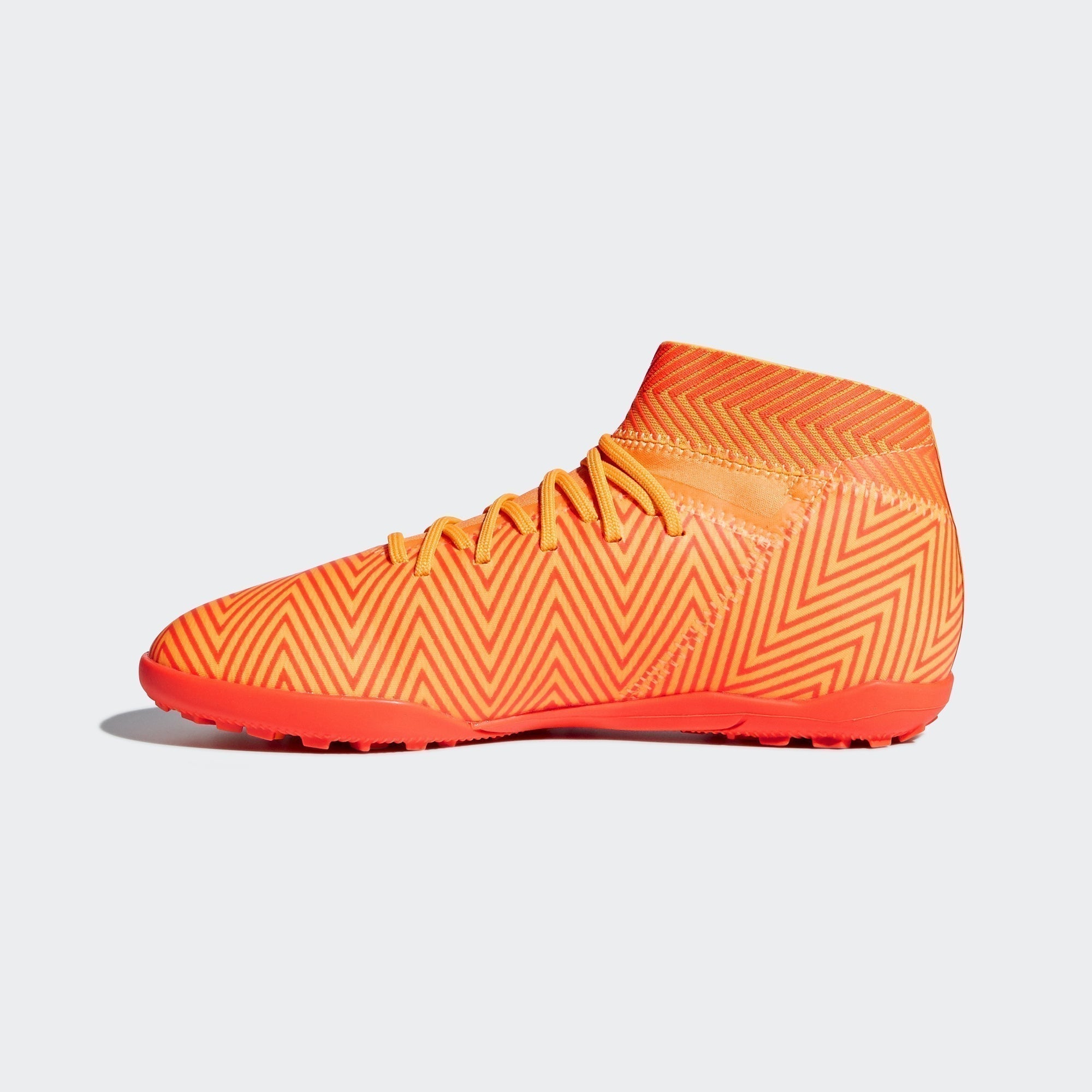 Kid's Nemeziz Tango 18.3 IN Shoes - Zest/Black/Solar Red