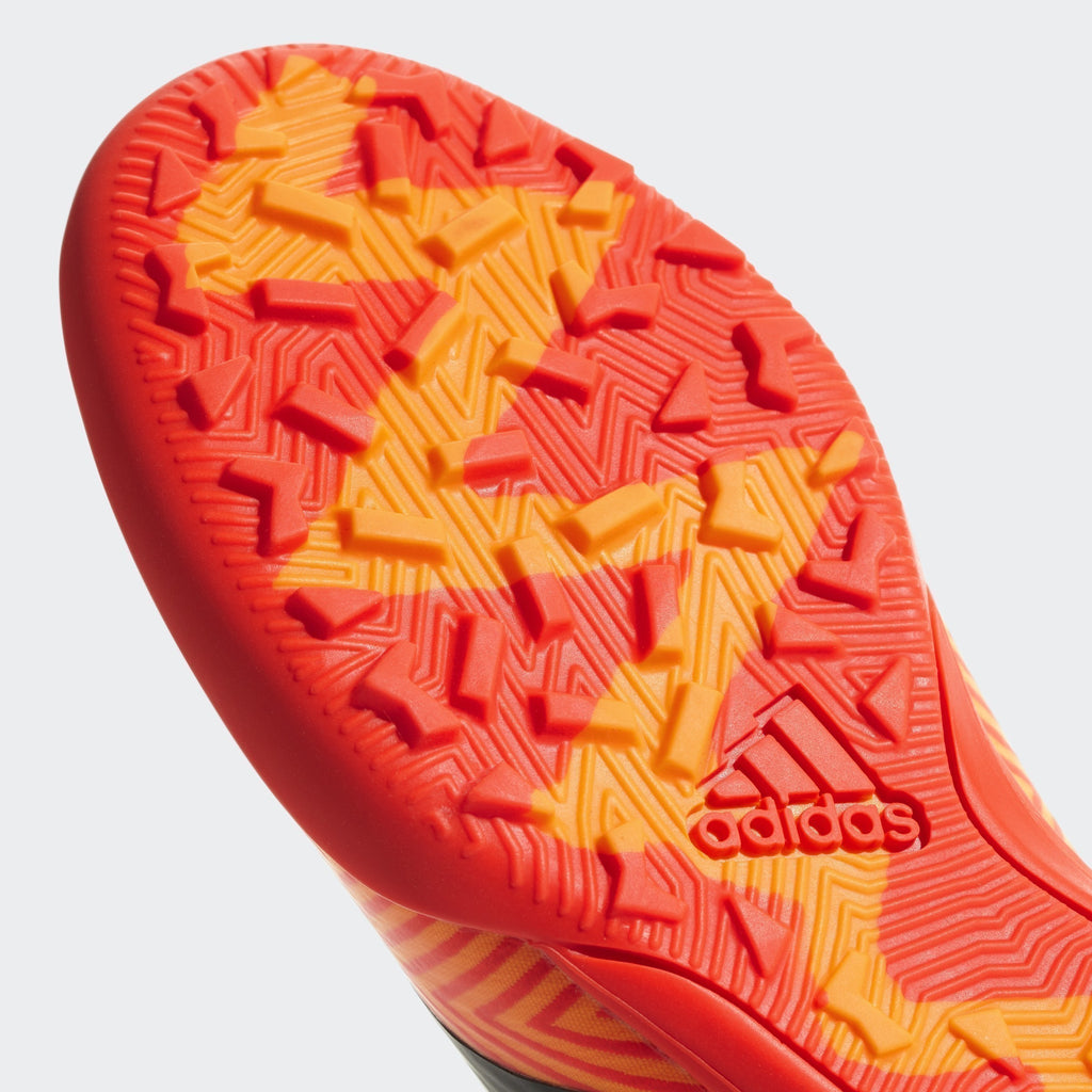 Kid's Nemeziz Tango 18.3 IN Shoes - Zest/Black/Solar Red