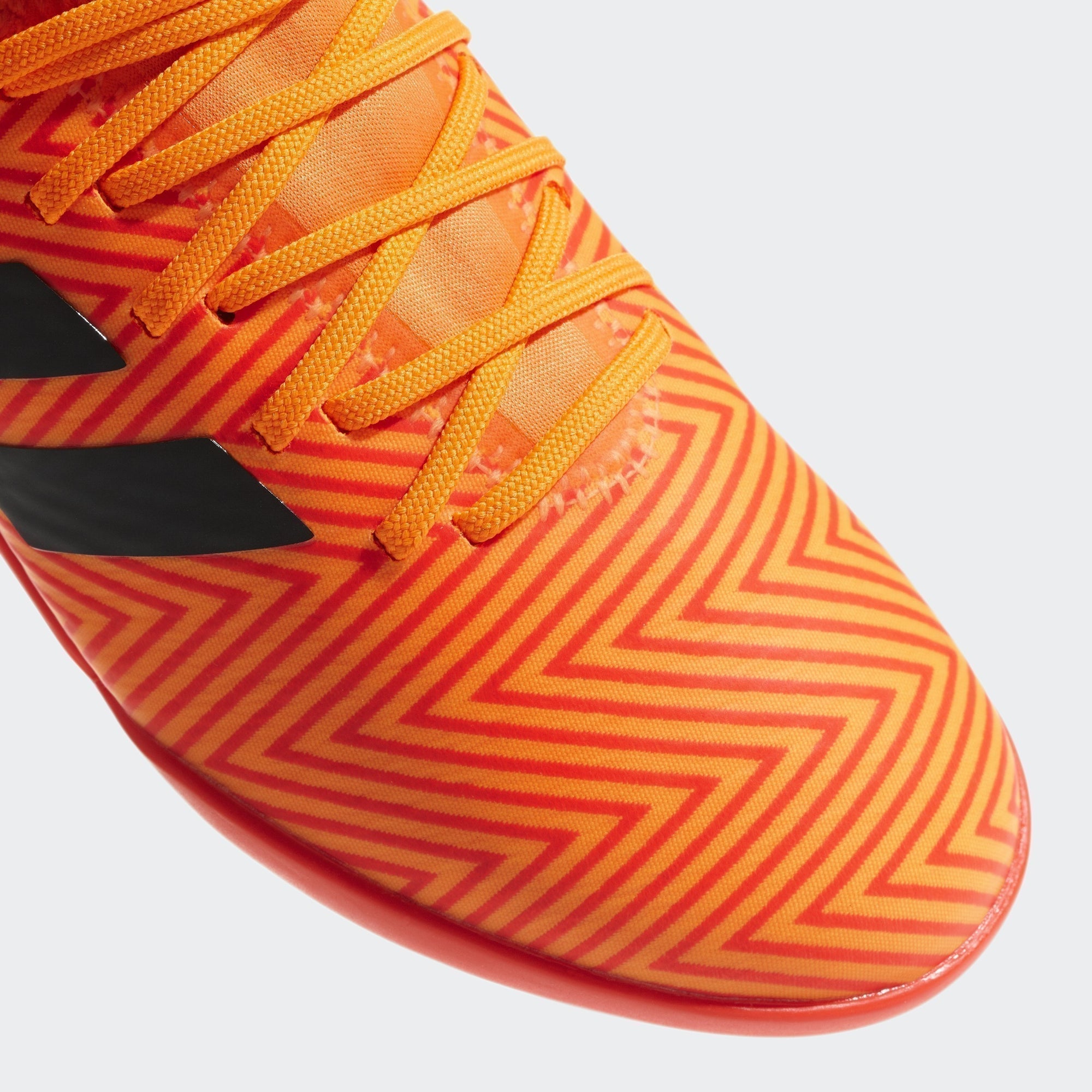 Kid's Nemeziz Tango 18.3 IN Shoes - Zest/Black/Solar Red