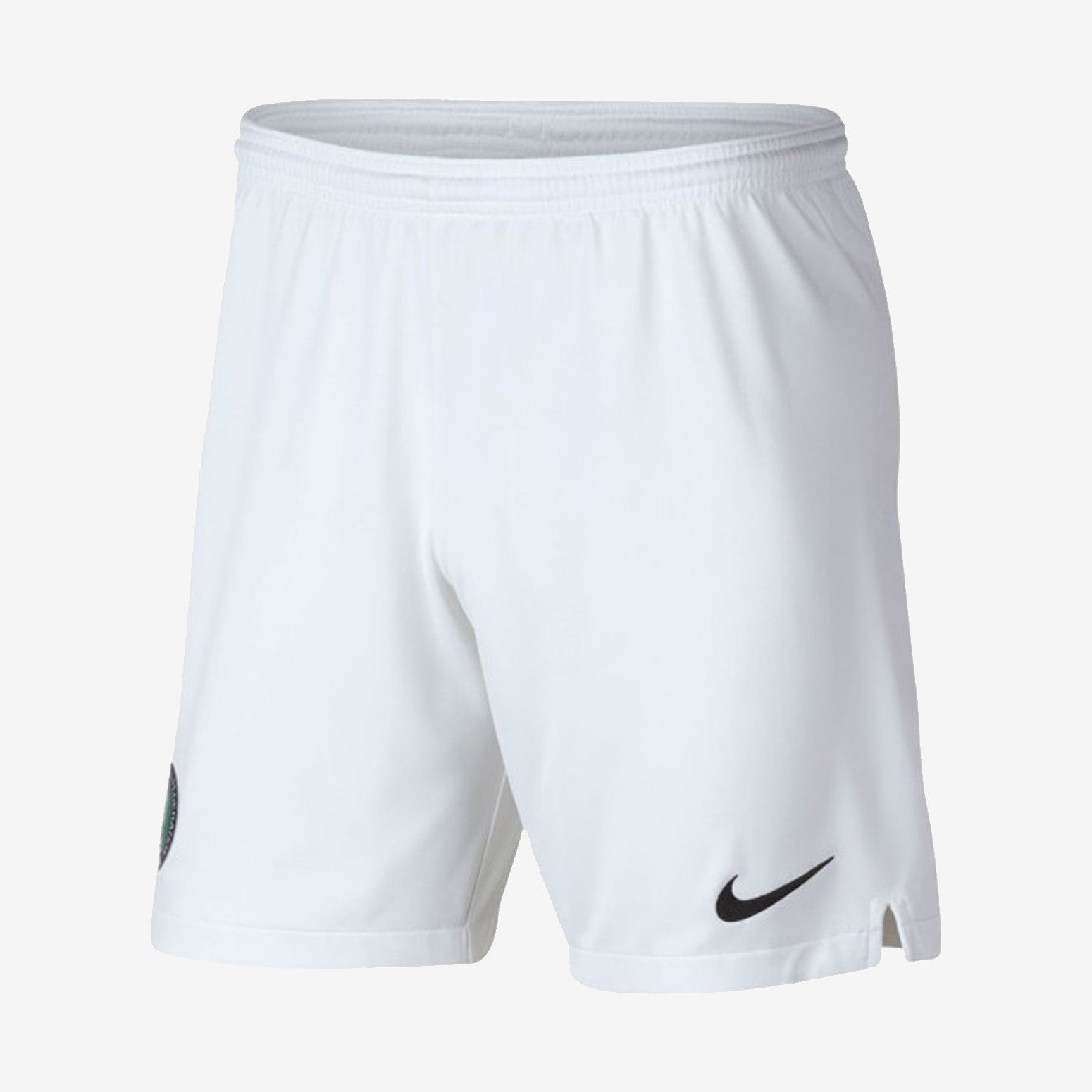Kid's Nigeria 18 Home Shorts - White/Black - AH7880-100-NIKE by Nike | Available at Niky's Sports