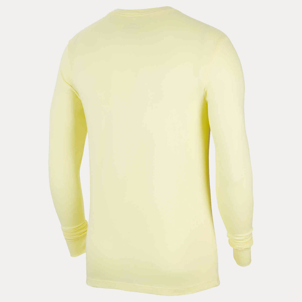 Men's Club America Vamos America Long Sleeve T Shirt Yellow - DD6846-706-NIKE by Nike | Available at Niky's Sports