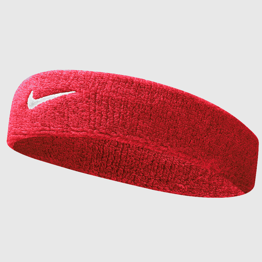 NIKE SWOOSH HEADBAND RED