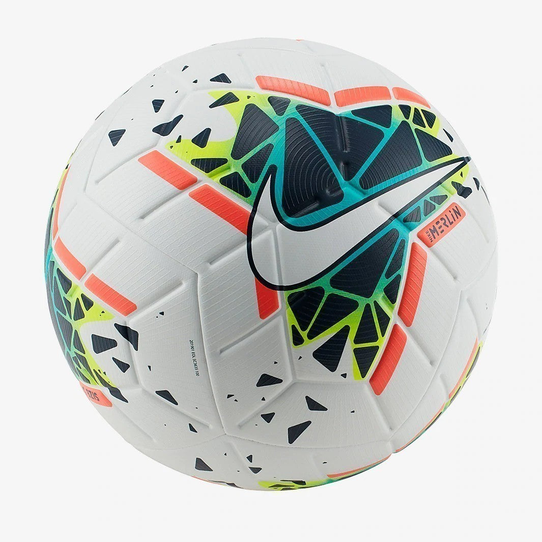 Merlin Official Match Ball White/Obsidian - SC3635-100-NIKE by Nike | Available at Niky's Sports