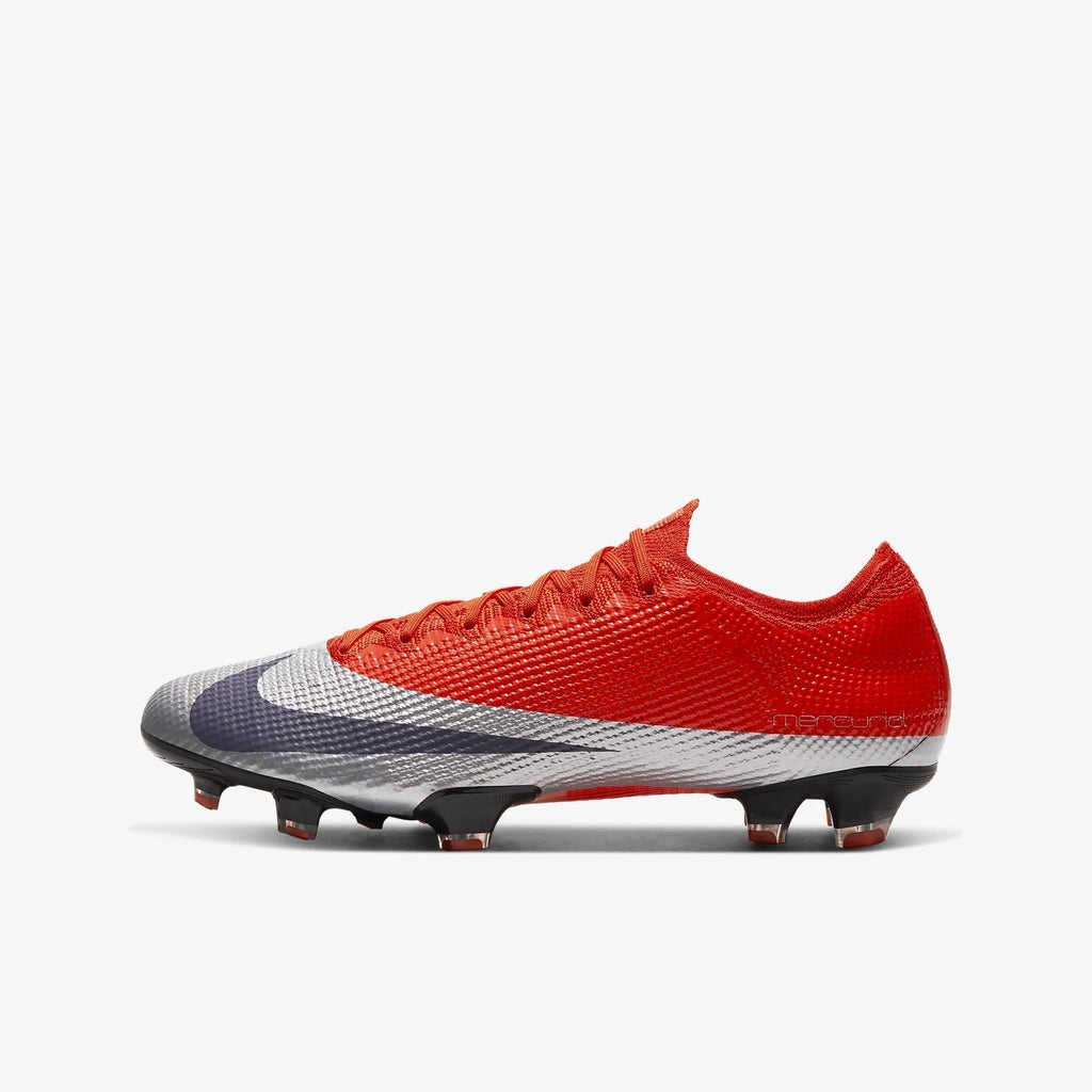Men's Mercurial Vapor 13 Elite FG Max Orange/Metallic Silver - AQ4176-851-NIKE by Nike | Available at Niky's Sports