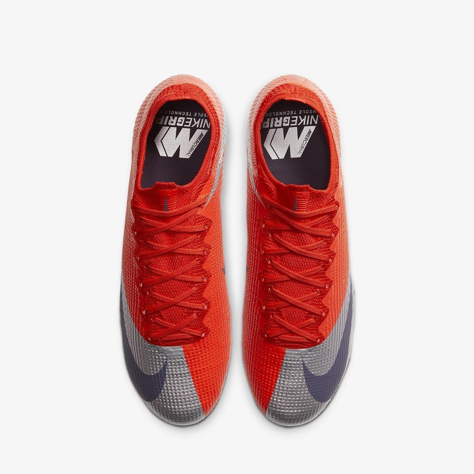 Men's Mercurial Vapor 13 Elite FG Max Orange/Metallic Silver - AQ4176-851-NIKE by Nike | Available at Niky's Sports