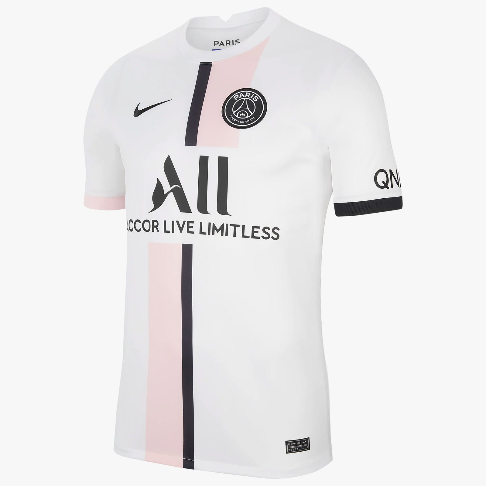 Nike PSG Paris-Saint-Germain 2020-21 Mens Away Jersey White CD4241