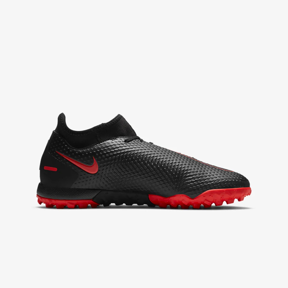 Men's Phantom GT Academy Dynamic Fit Turf Soccer Shoes Black/Red