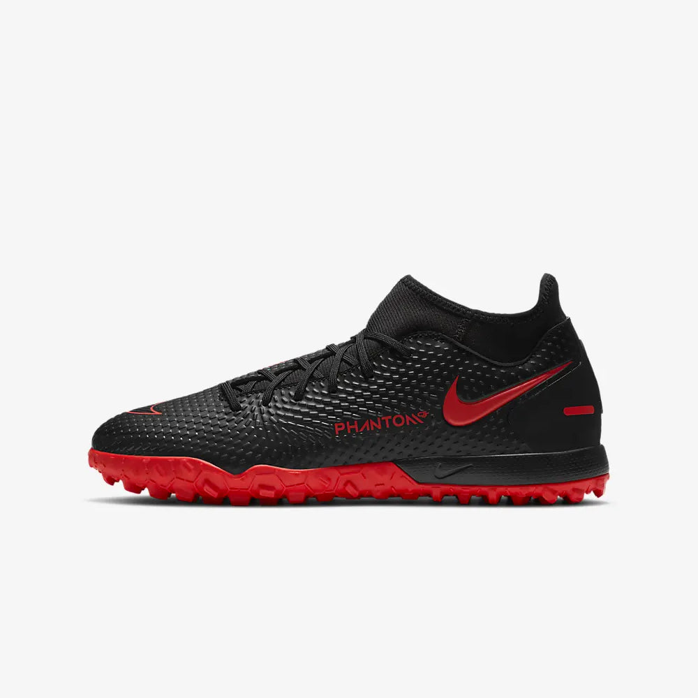 シューズ Nike Phantom GT Academy TF 8.5 Nike Phantom GT Academy TF - Black/Chile Red/Dark Smoke Grey