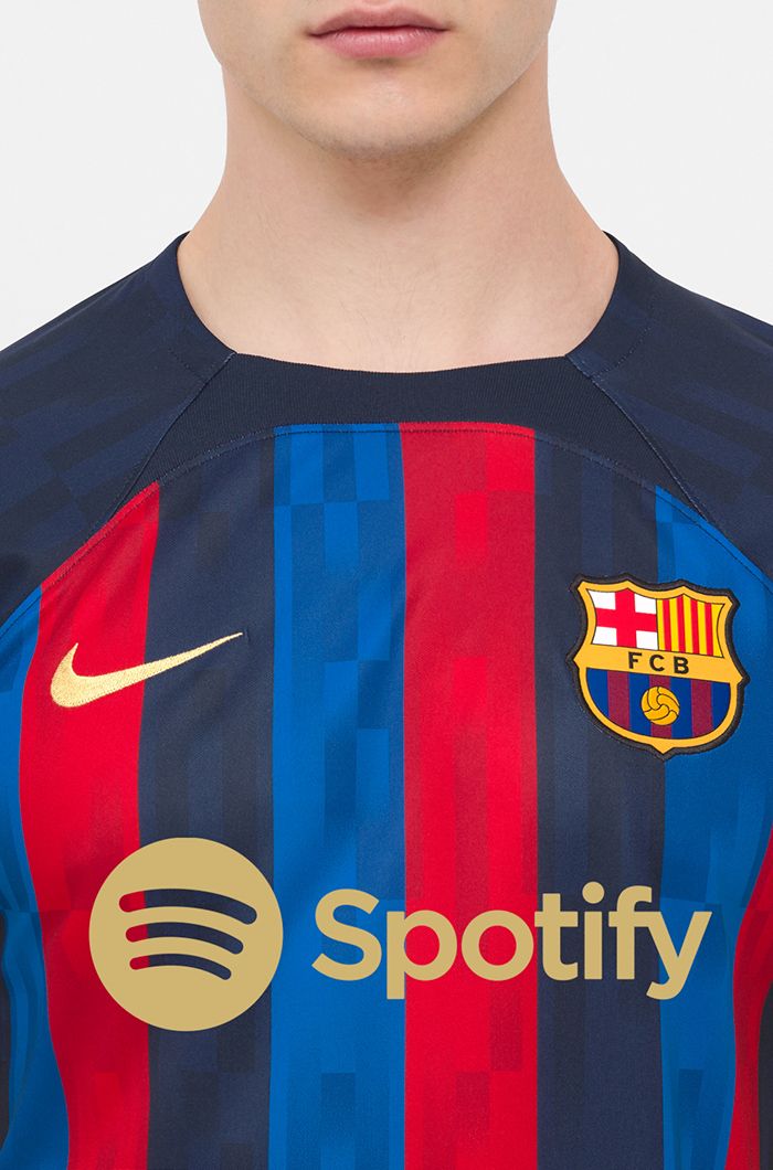 Nike FC Barcelona 2022/23 Stadium Home Men's Nike Dri-FIT Soccer Jersey - DM1840-452-NIKE by Nike | Available at Niky's Sports