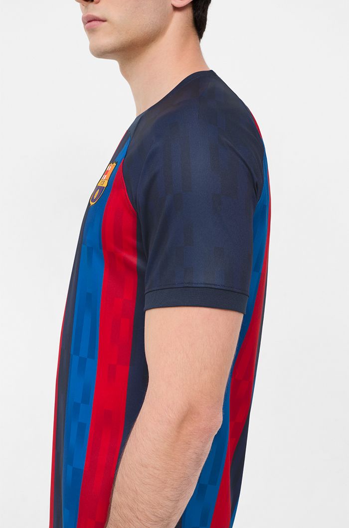 Nike FC Barcelona 2022/23 Stadium Home Men's Nike Dri-FIT Soccer Jersey - DM1840-452-NIKE by Nike | Available at Niky's Sports