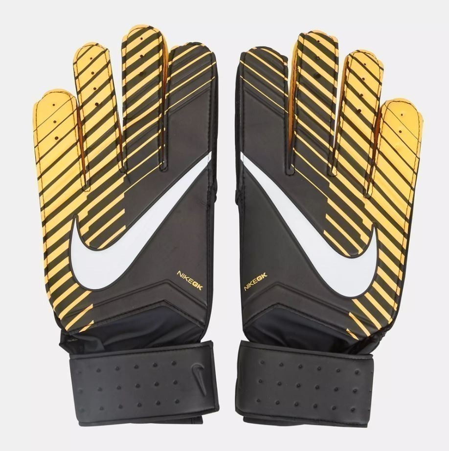 Goal Keeper Match Gloves - Black/ Laser Orange - GS0344-010-NIKE by Nike | Available at Niky's Sports