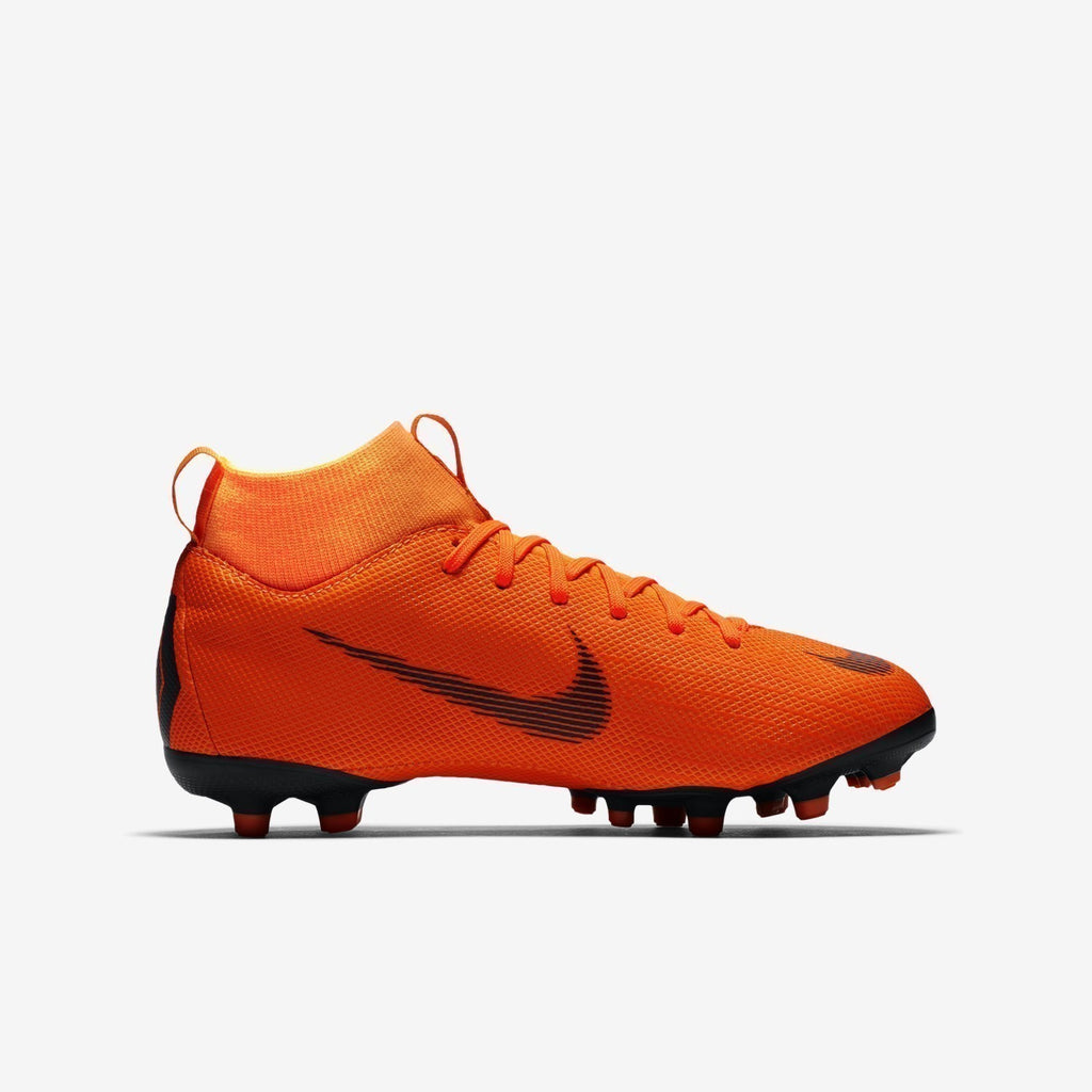 Nike Jr. Superfly VI Academy Multi-Ground Soccer Cleat - Total Orange - AH7337-810-NIKE by Nike | Available at Niky's Sports
