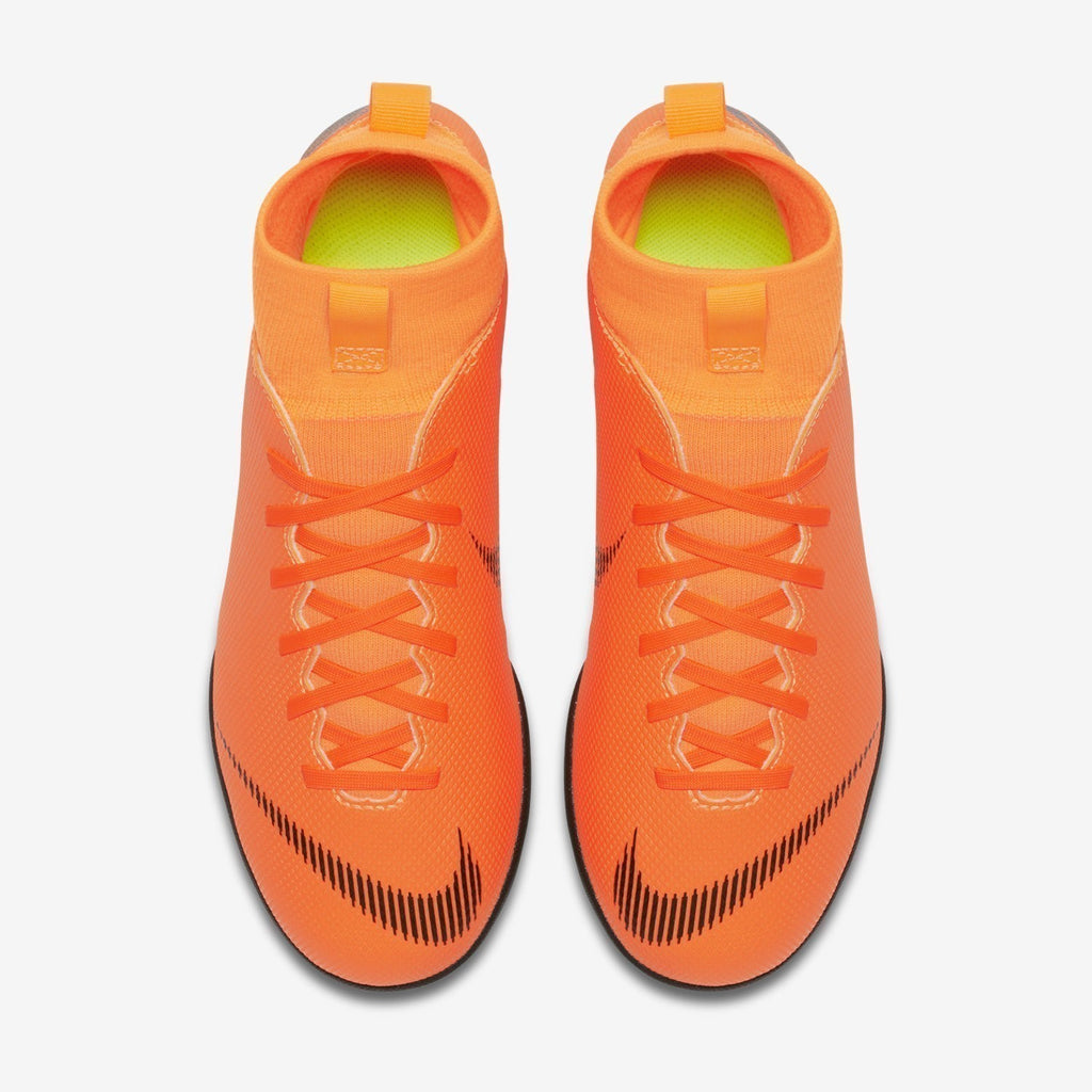 Junior Mercurial SuperflyX 6 Club Astro Turf Trainers - Total Orange - AH7345-810-NIKE by Nike | Available at Niky's Sports