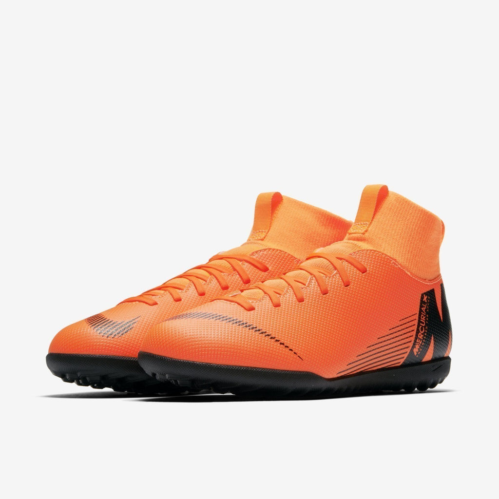 Junior Mercurial SuperflyX 6 Club Astro Turf Trainers - Total Orange - AH7345-810-NIKE by Nike | Available at Niky's Sports