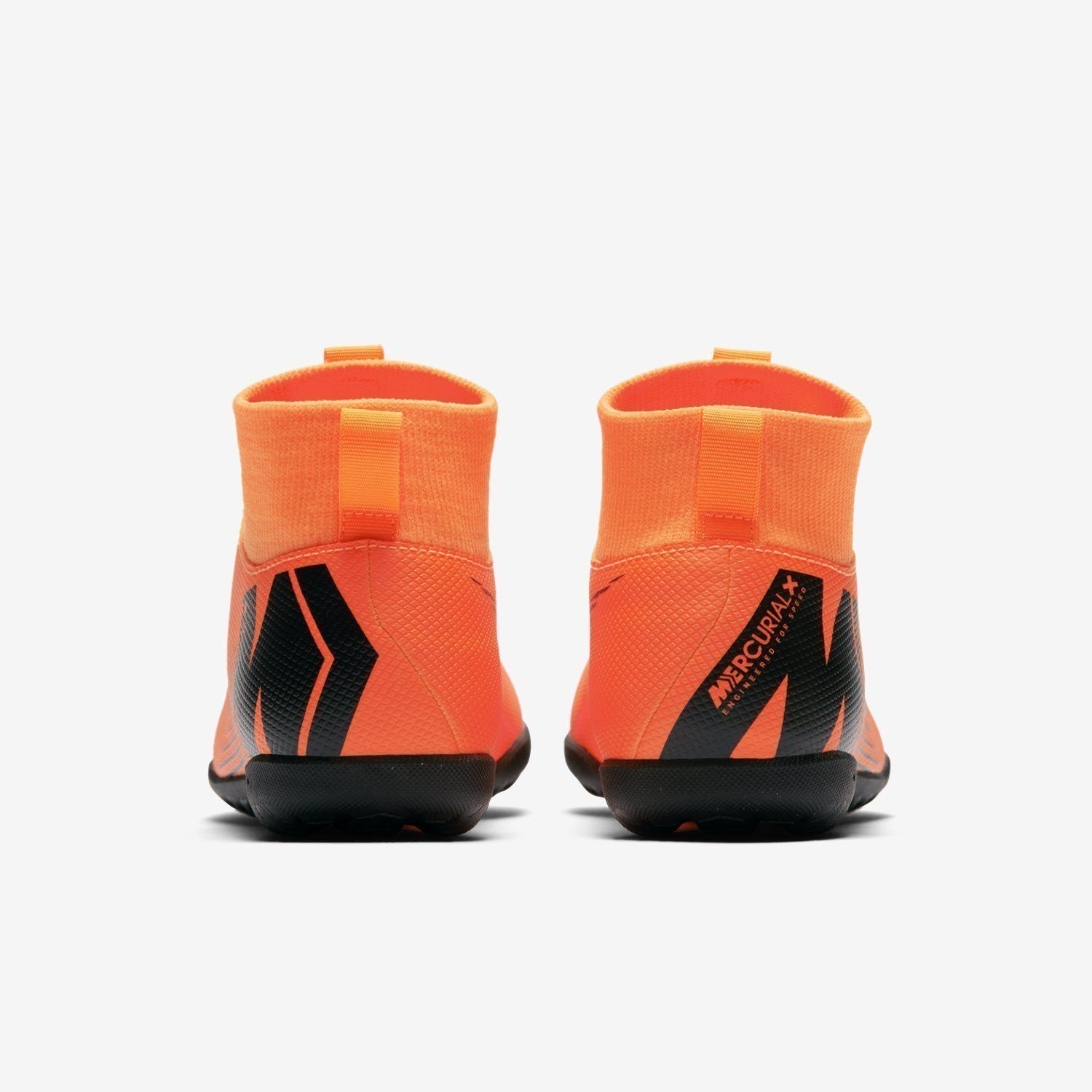 Junior Mercurial SuperflyX 6 Club Astro Turf Trainers Total Orange