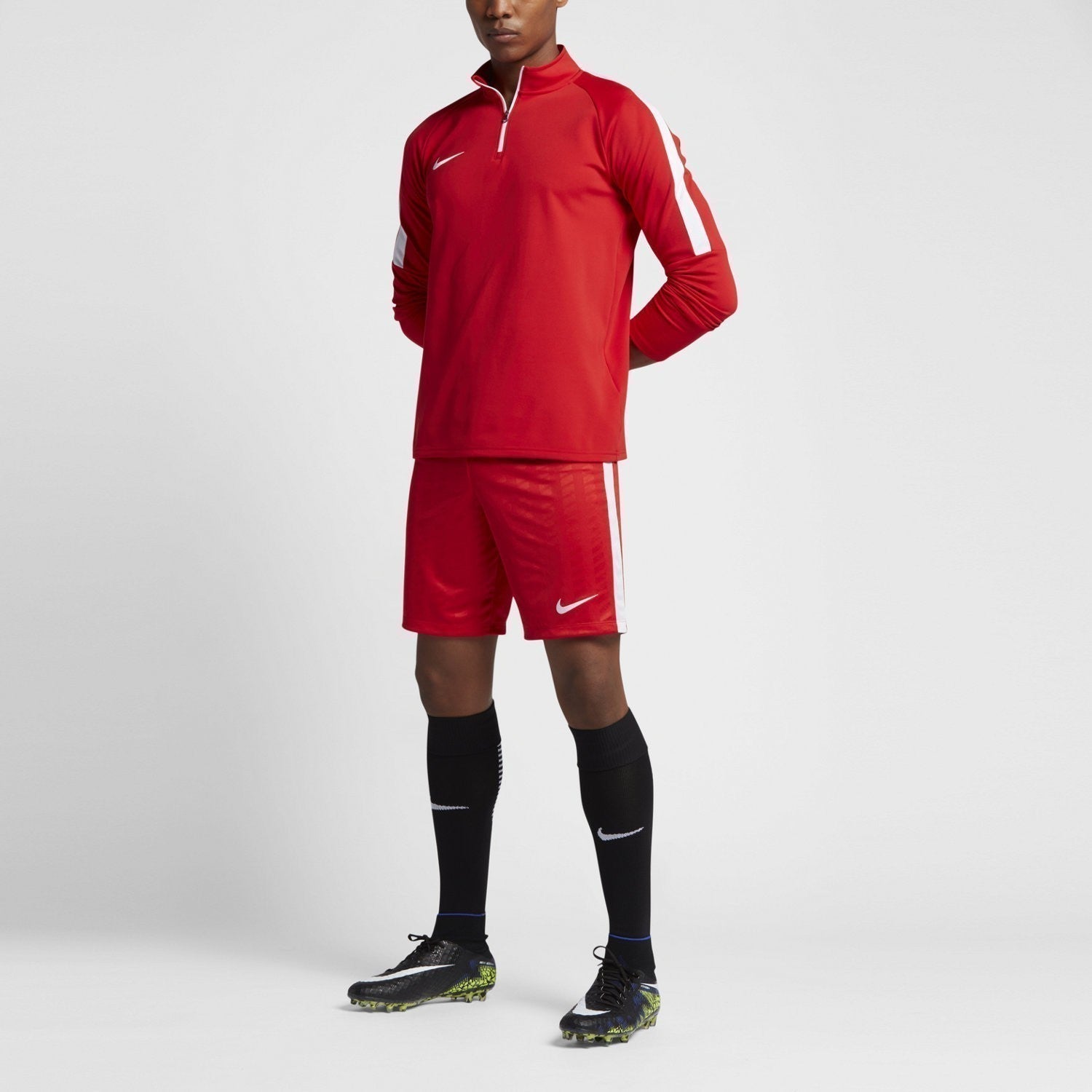 Men's Academy Soccer Shorts - Red