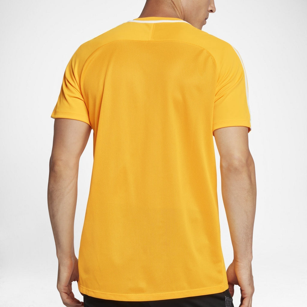 Men's Dry Academy Short Sleeve Training Top - Laser Orange/ White