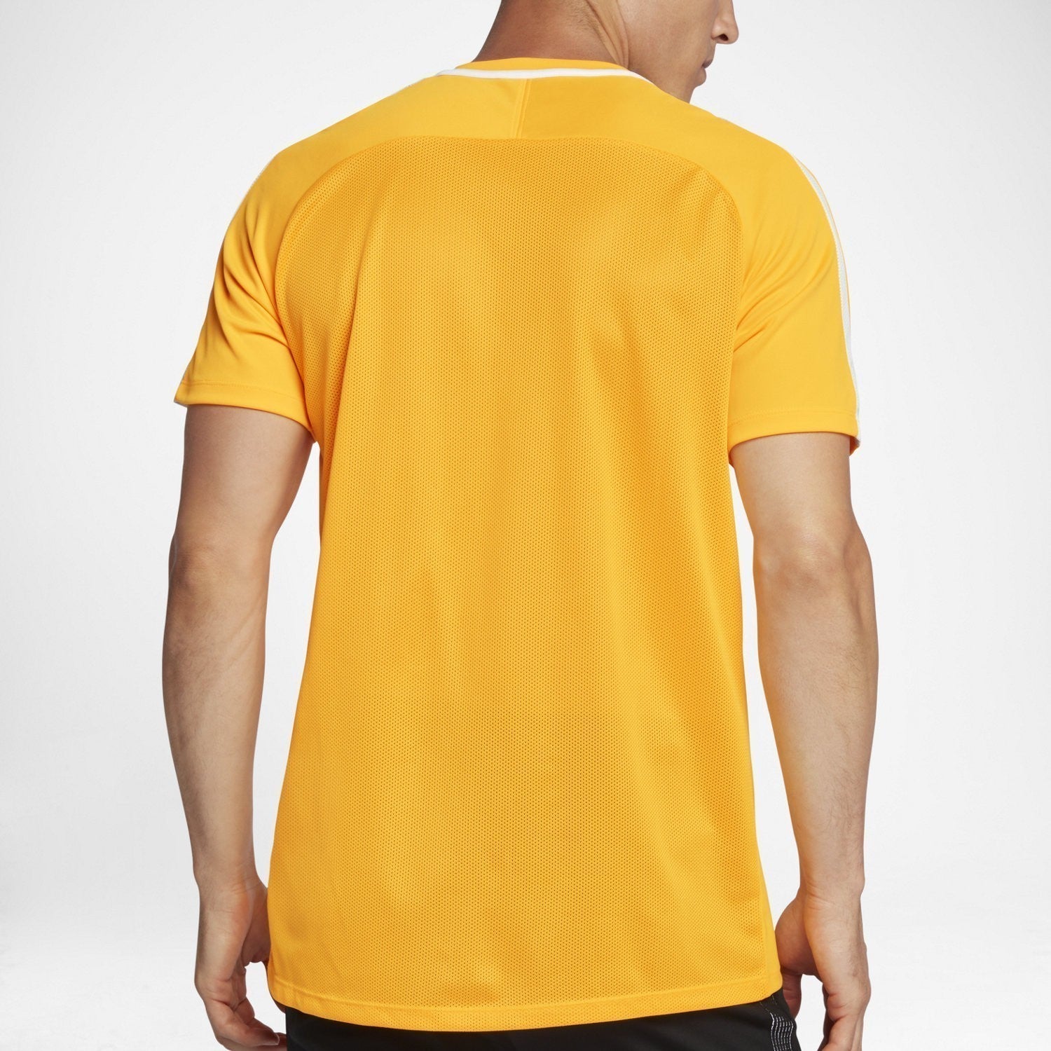 Men's Dry Academy Short Sleeve Training Top - Laser Orange/ White