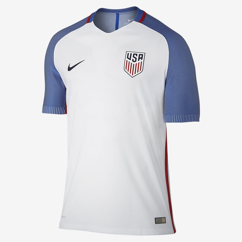 Men's U.S Match Home Soccer Jersey 2016 - 724642-100-NIKE by Nike | Available at Niky's Sports