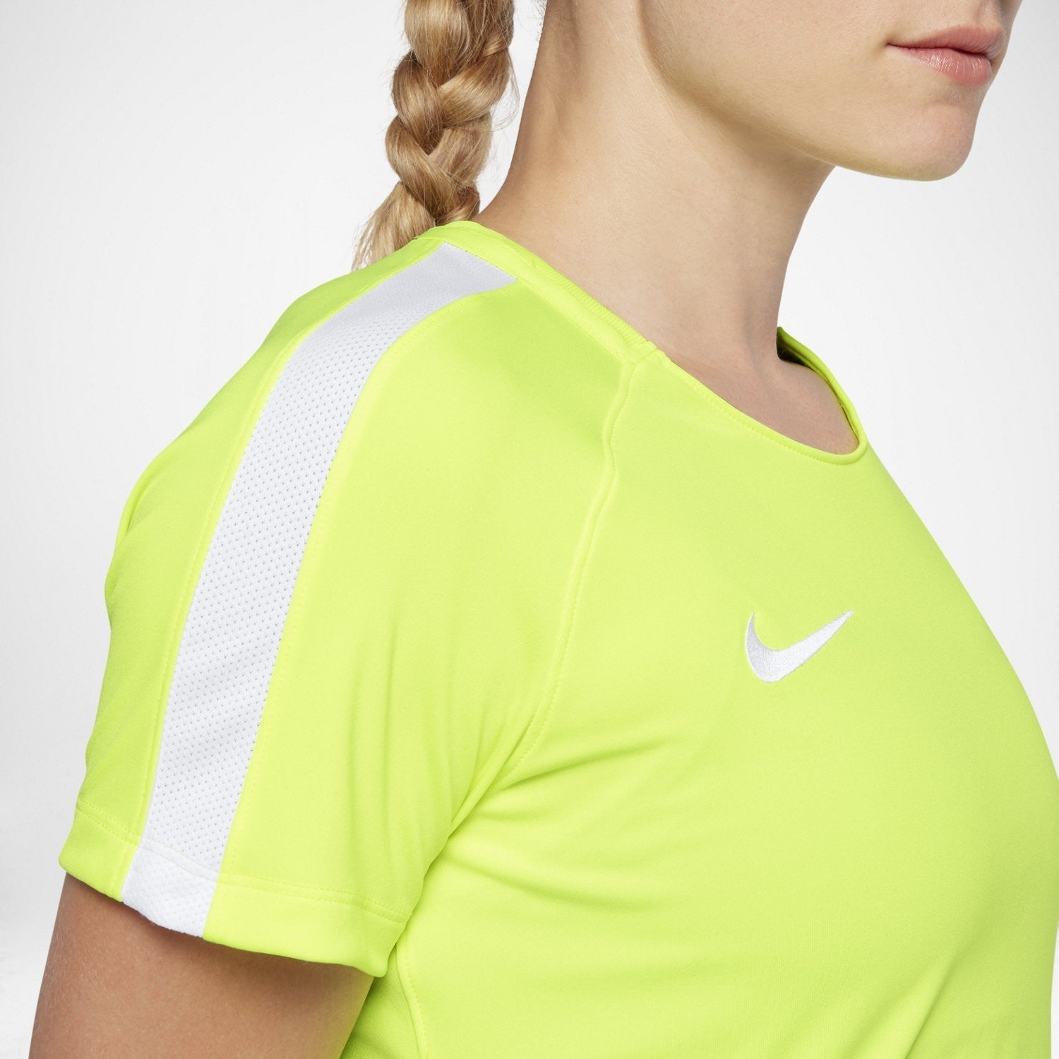 Women's Dri-Fit Academy Short Sleeve Soccer Top - Volt