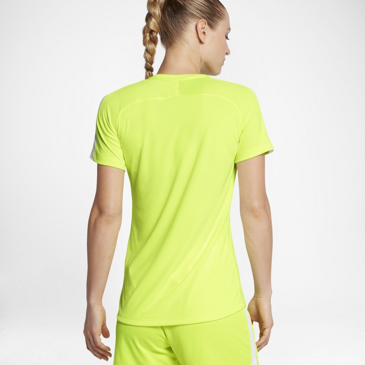 Women's Dri-Fit Academy Short Sleeve Soccer Top - Volt