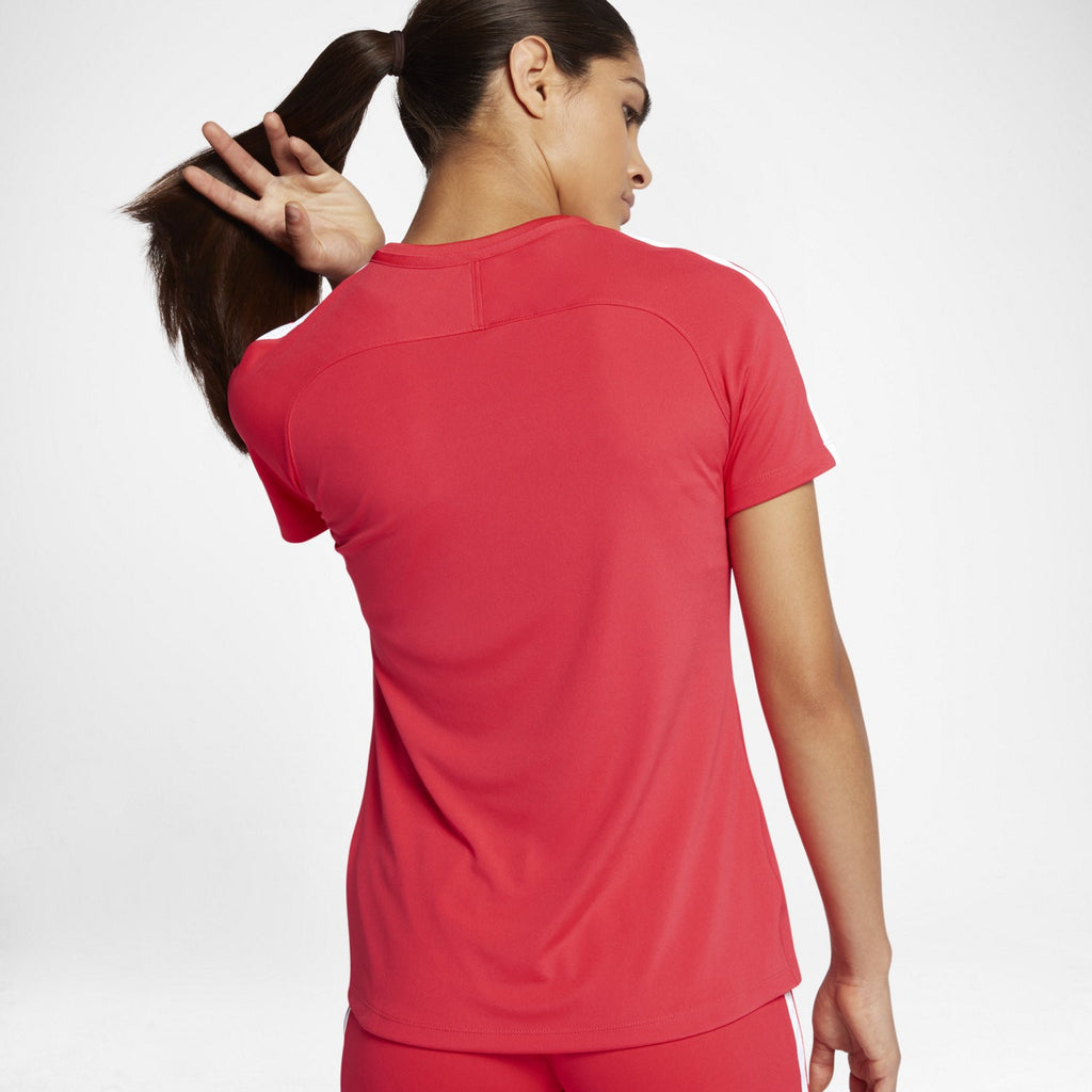 Women's Dri-Fit Academy Short Sleeve Soccer Jersey - Red