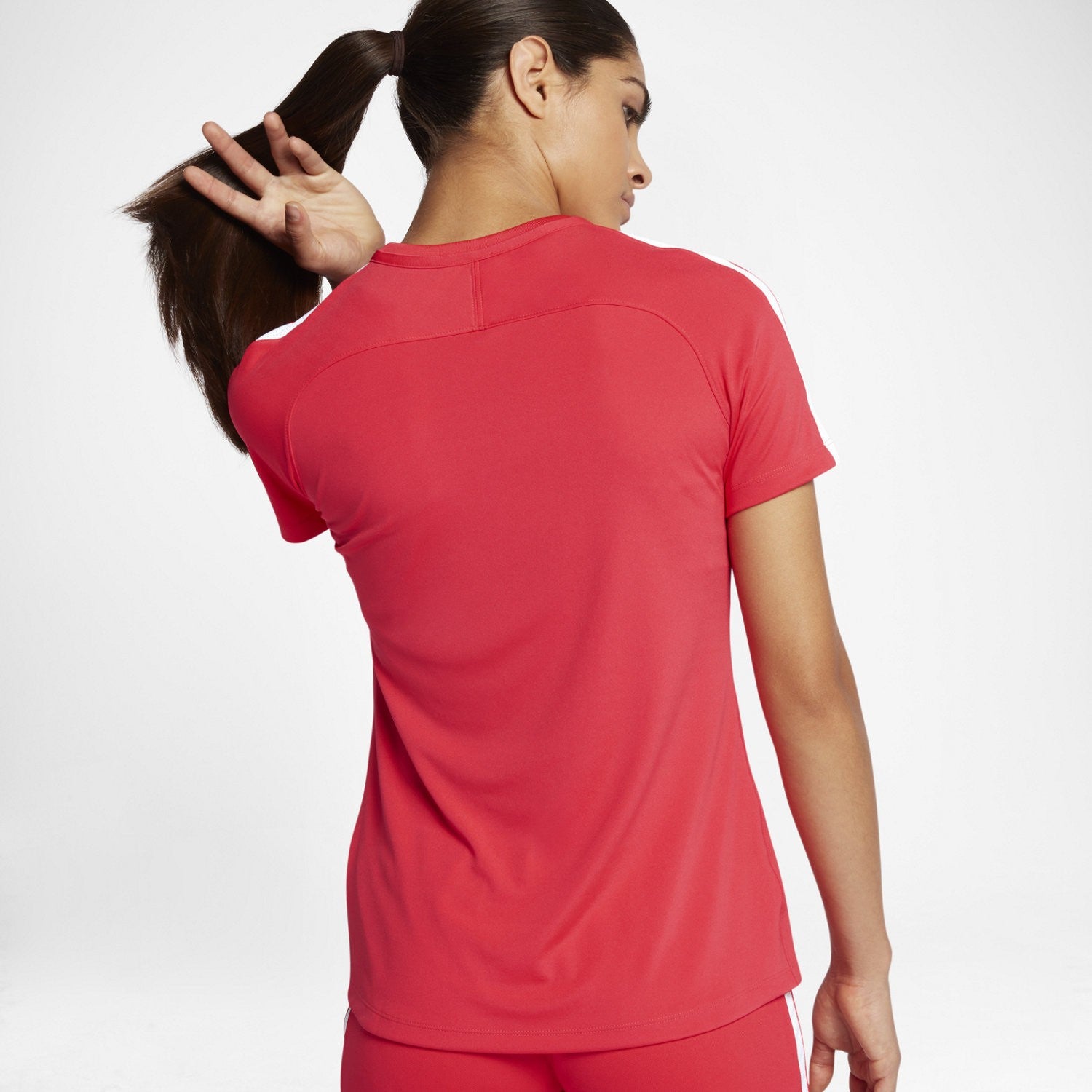 Women's Dri-Fit Academy Short Sleeve Soccer Jersey - Red