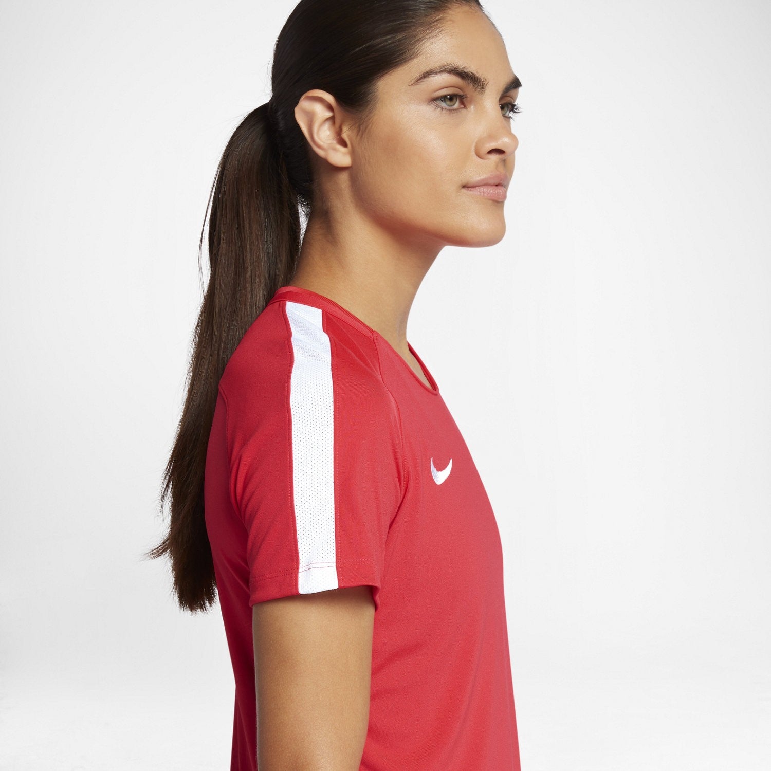Women's Dri-Fit Academy Short Sleeve Soccer Jersey - Red