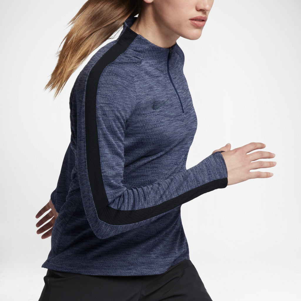 Women's Dri-Squad Drill Top - Binary Blue