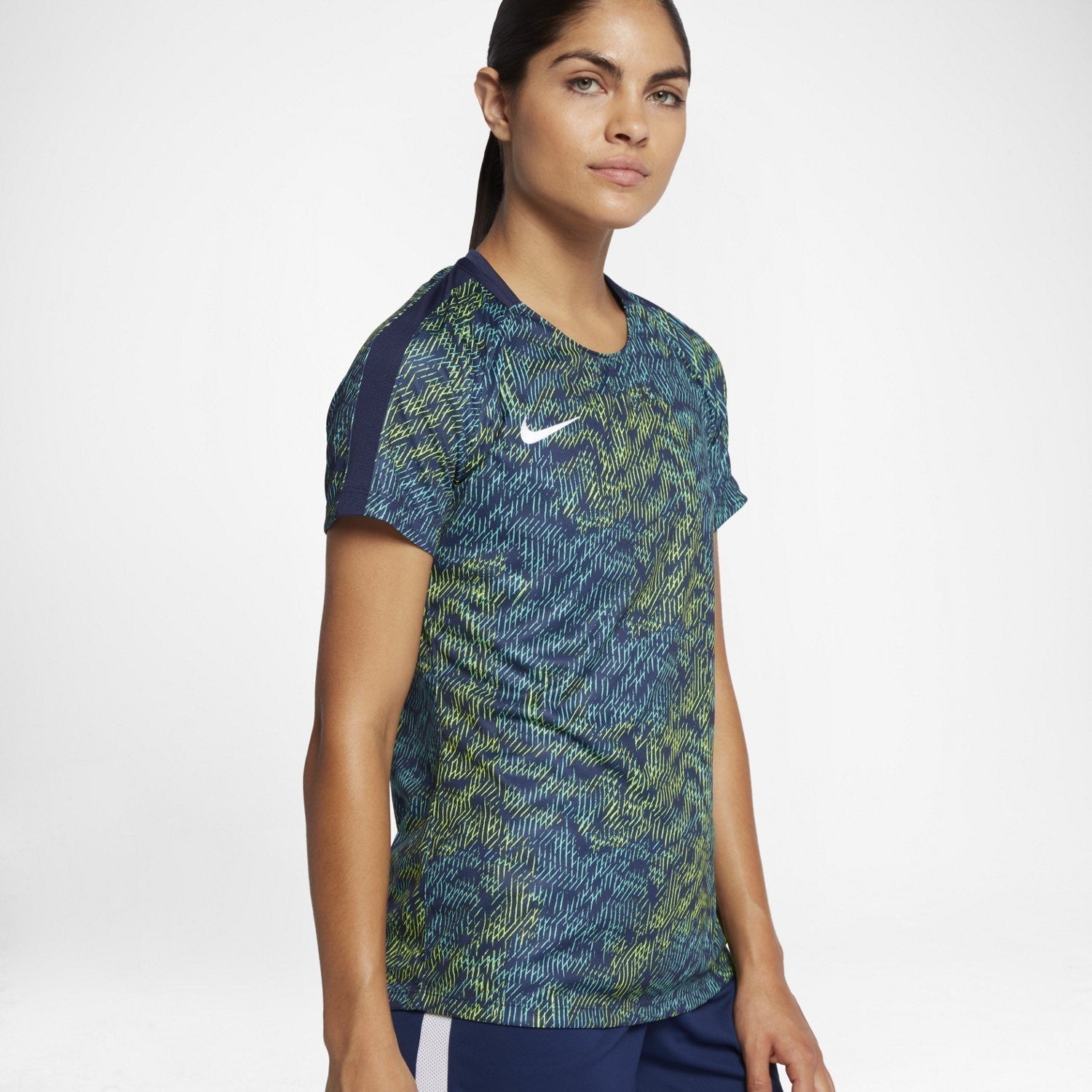 Women's Dry Academy Soccer Top - Light Aqua Blue