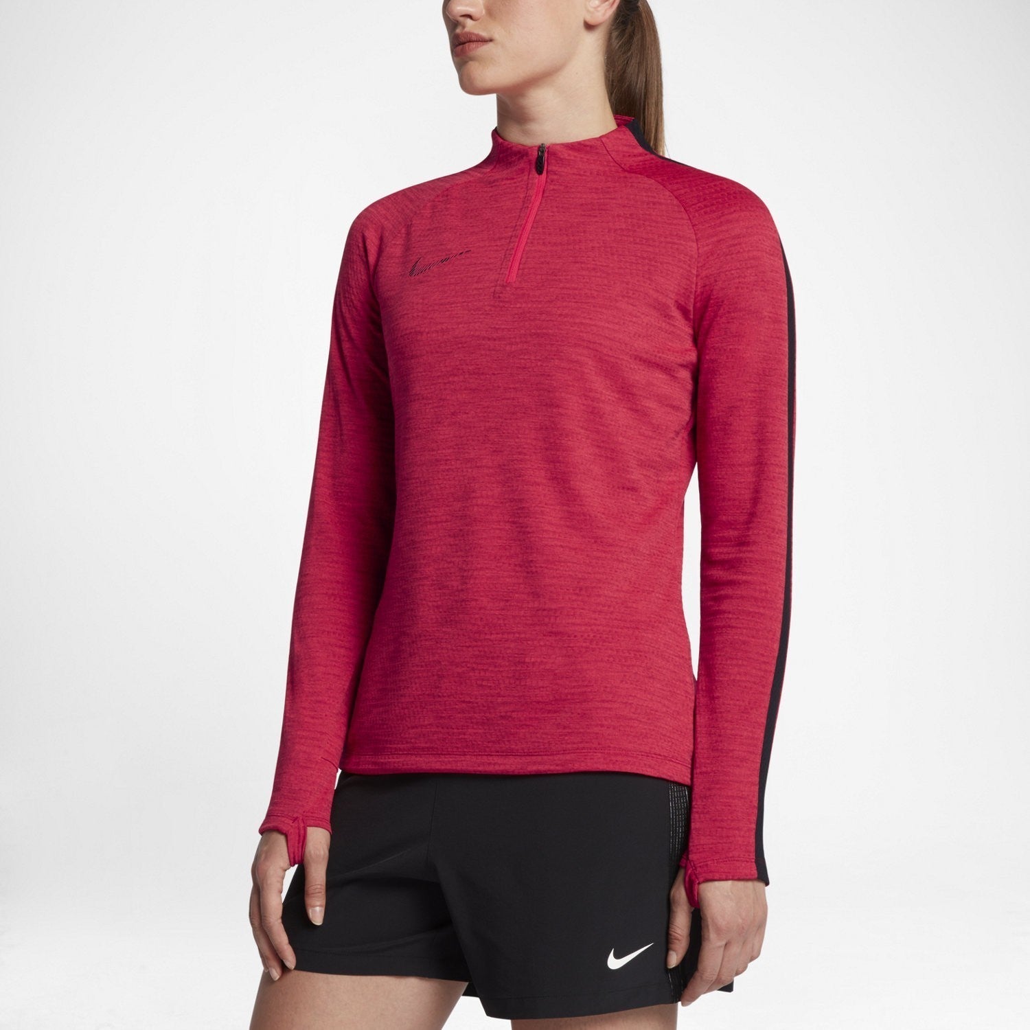 is er Sluipmoordenaar onduidelijk Women's Dry Squad Drill Top - Red