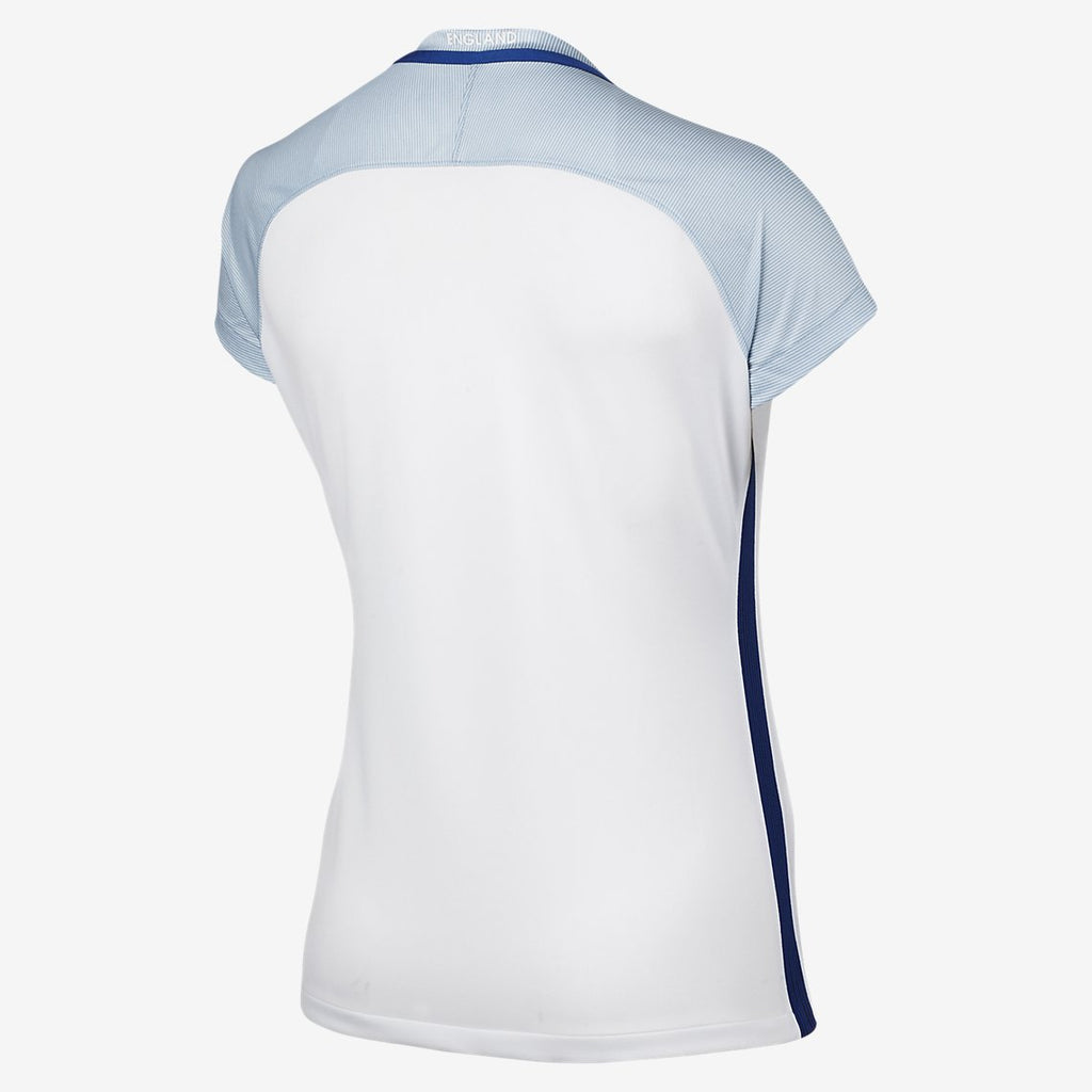 Women's England Stadium Home Soccer Jersey 2016 - 724668-100-NIKE by Nike | Available at Niky's Sports