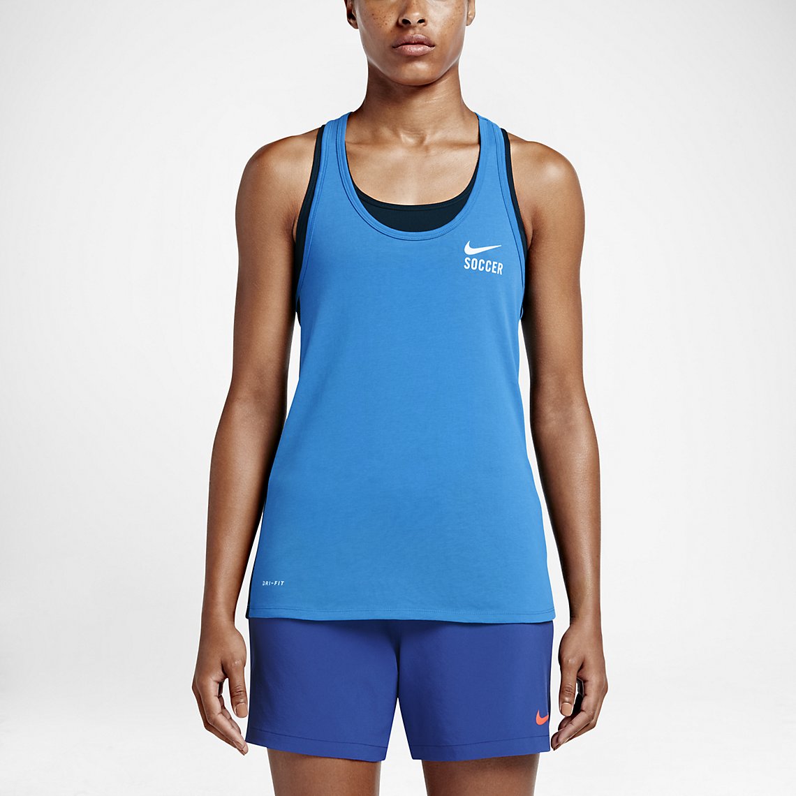 Women's Soccer Graphic Tank Top - 835003-435-NIKE by Nike | Available at Niky's Sports