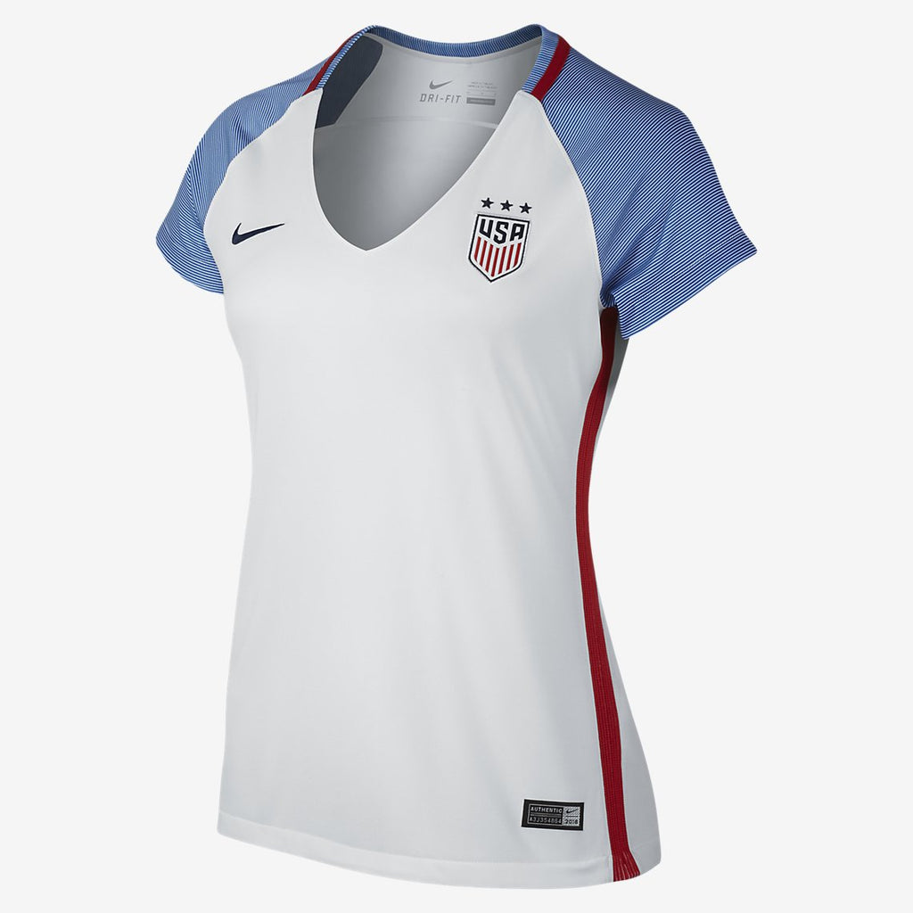 Women's U.S. Stadium Home Soccer Jersey 2016 - 724675-100-NIKE by Nike | Available at Niky's Sports