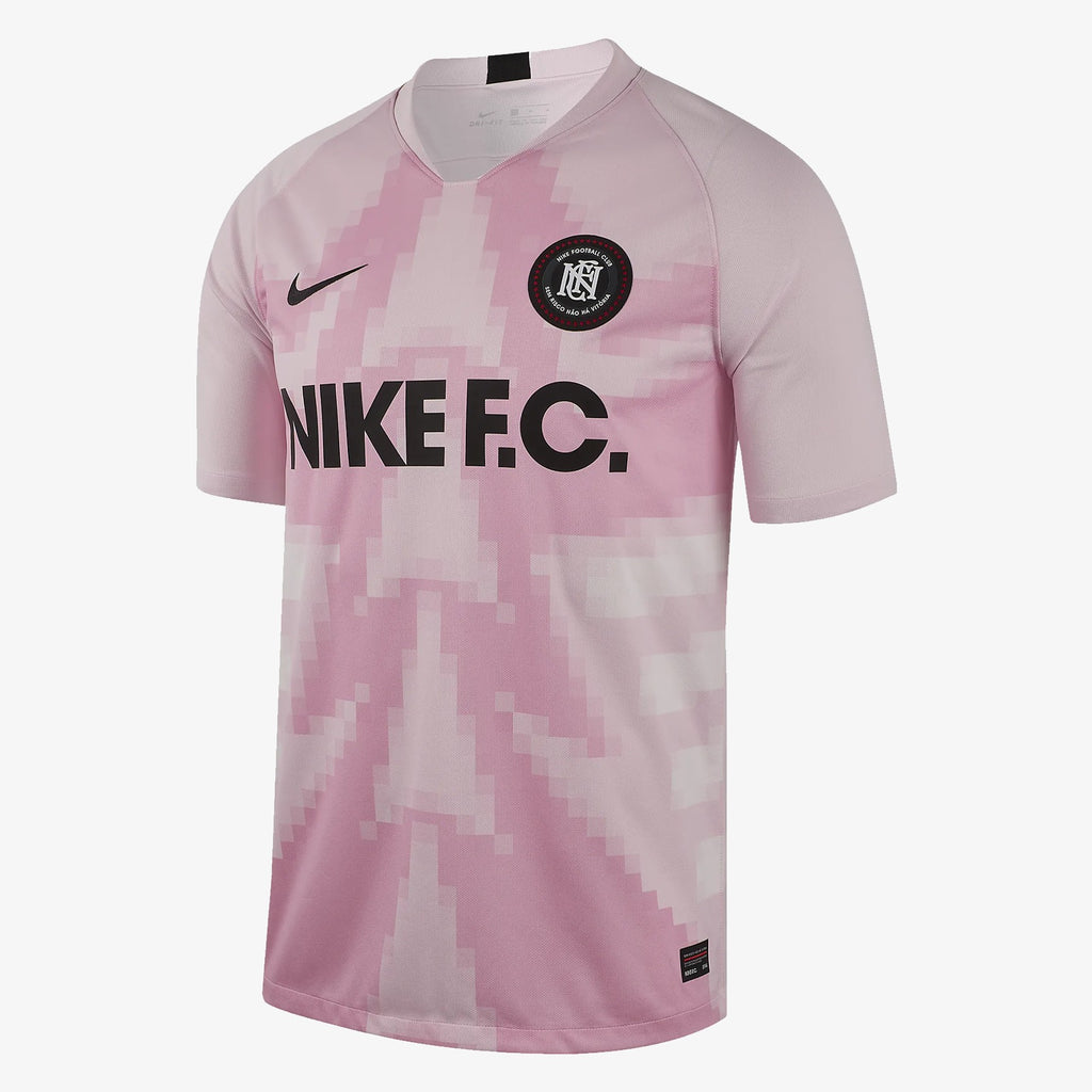 F.C. Soccer Jersey - Pink Foam/Pink Rise/Black/Black - AO0666-663-NIKE by Nike | Available at Niky's Sports
