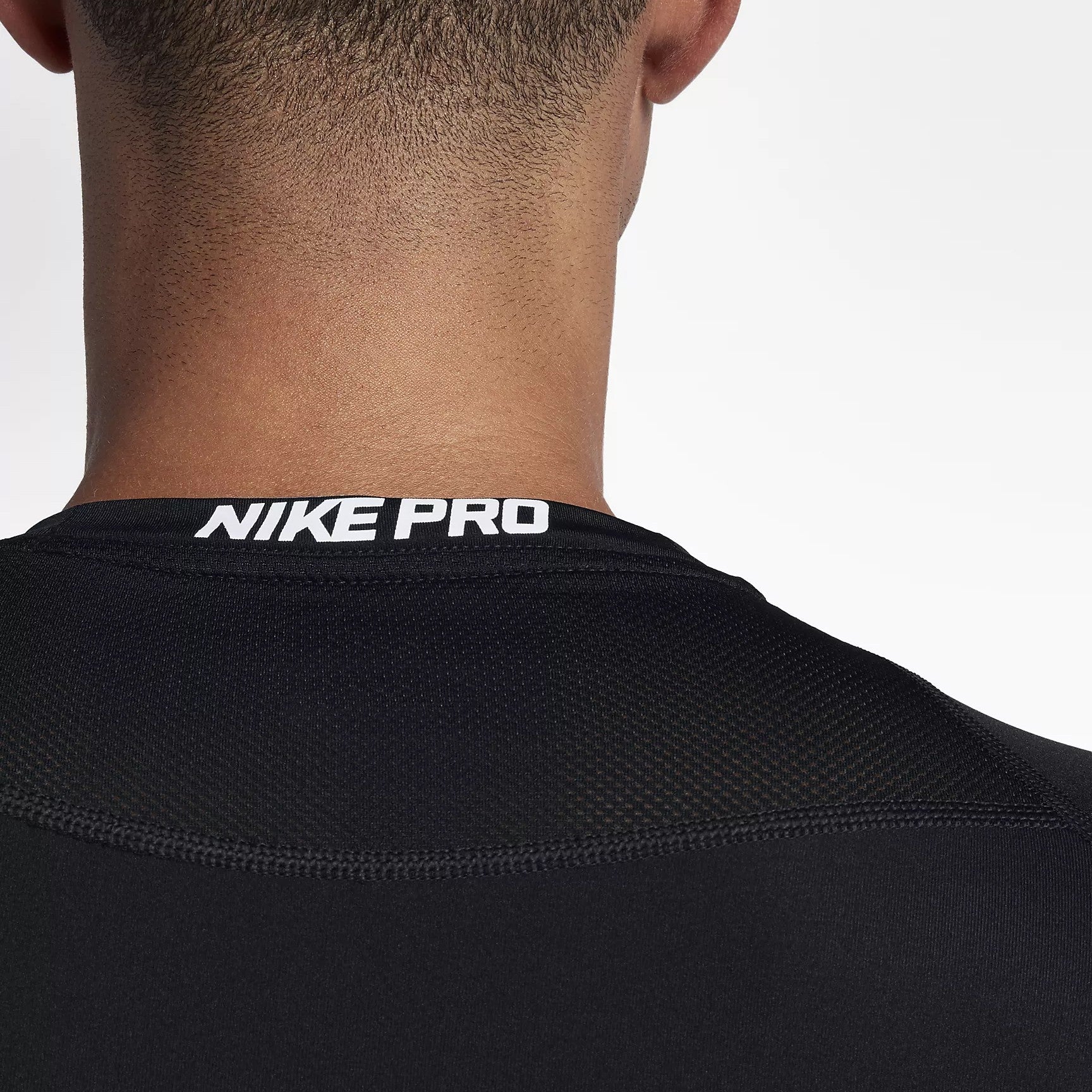 Men’s Nike Pro Short Sleeve Training Top - Black/White